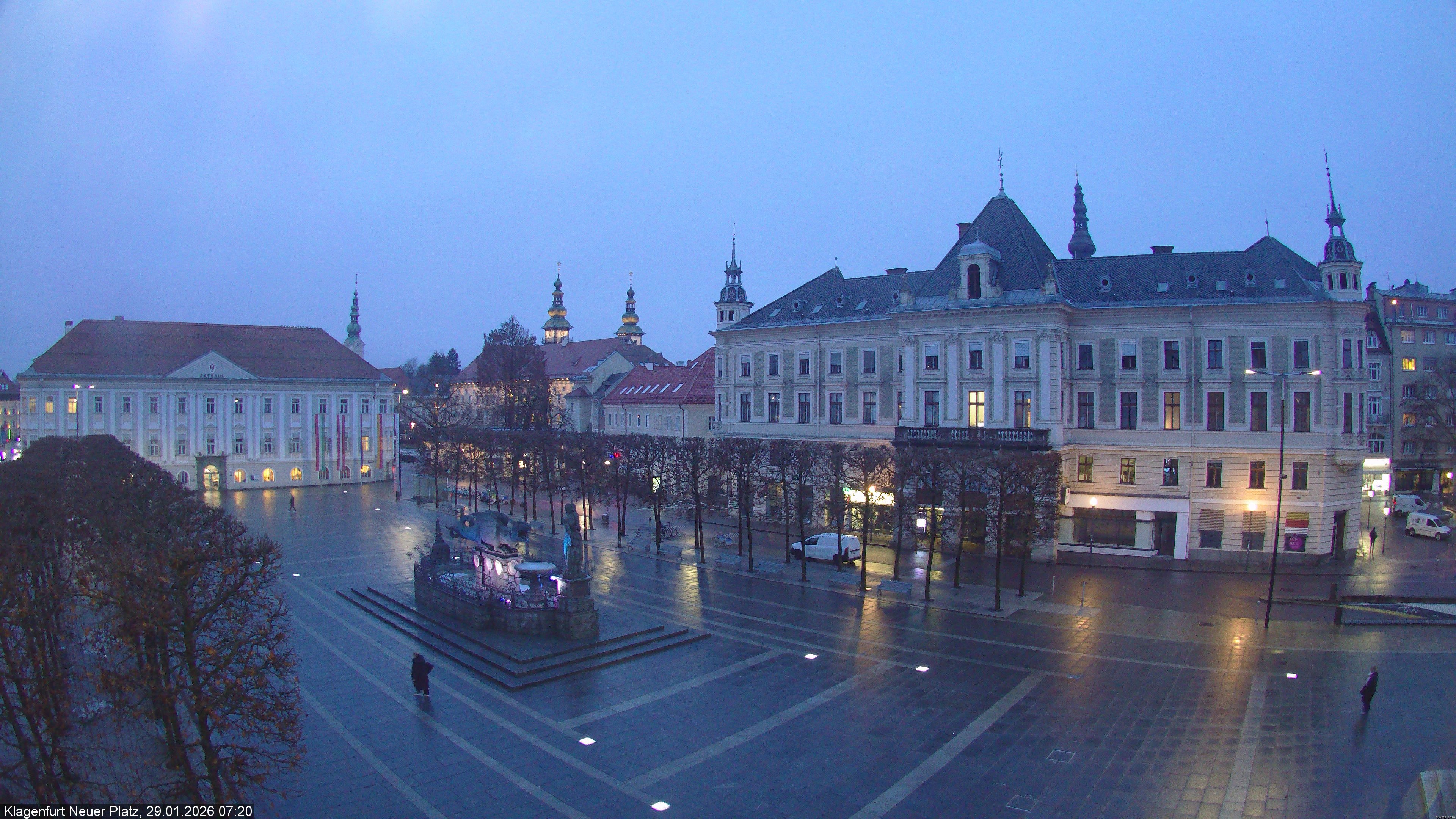 Archiv Foto Webcam Neuer Platz (Klagenfurt)