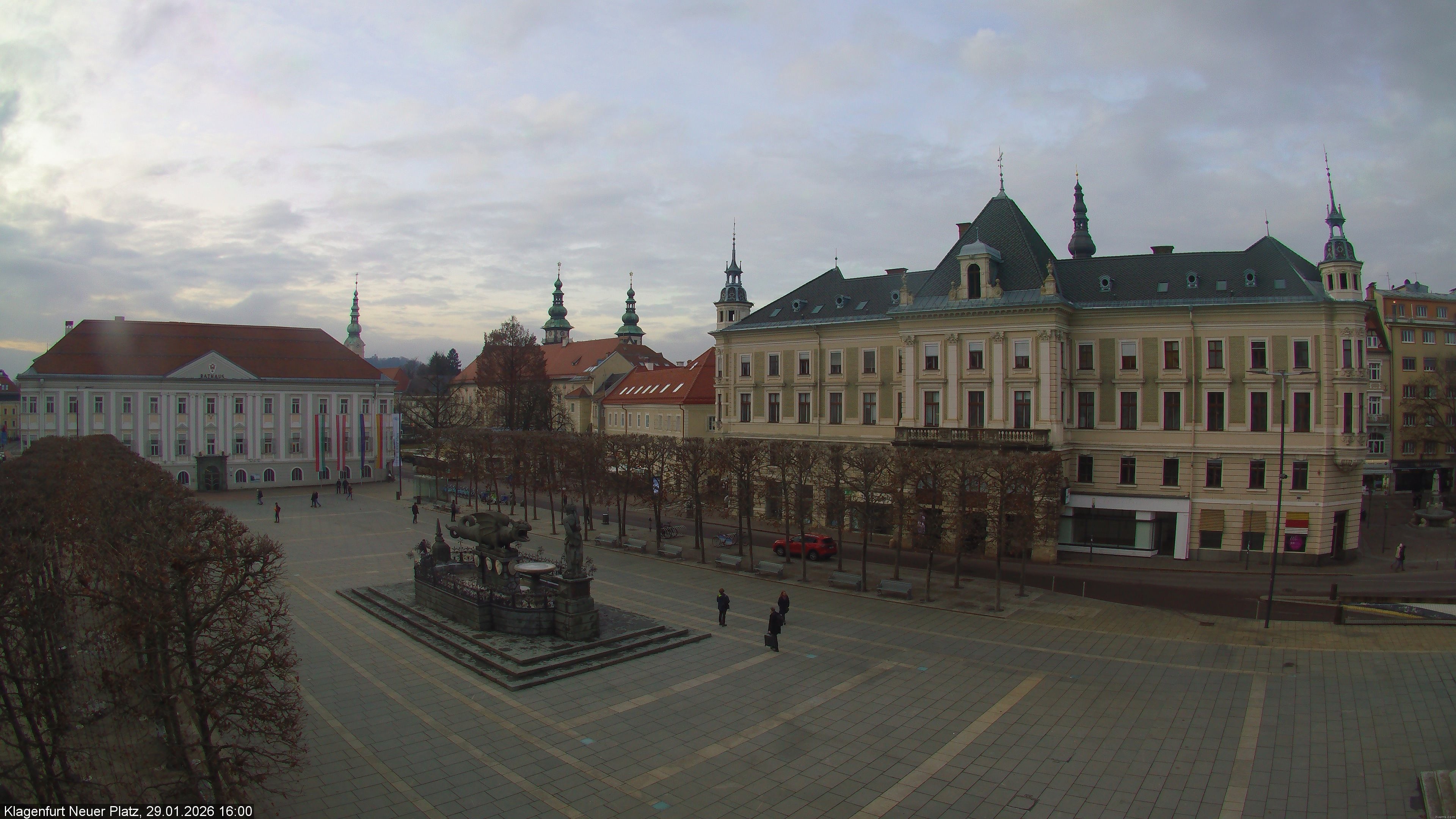 Archiv Foto Webcam Neuer Platz (Klagenfurt)