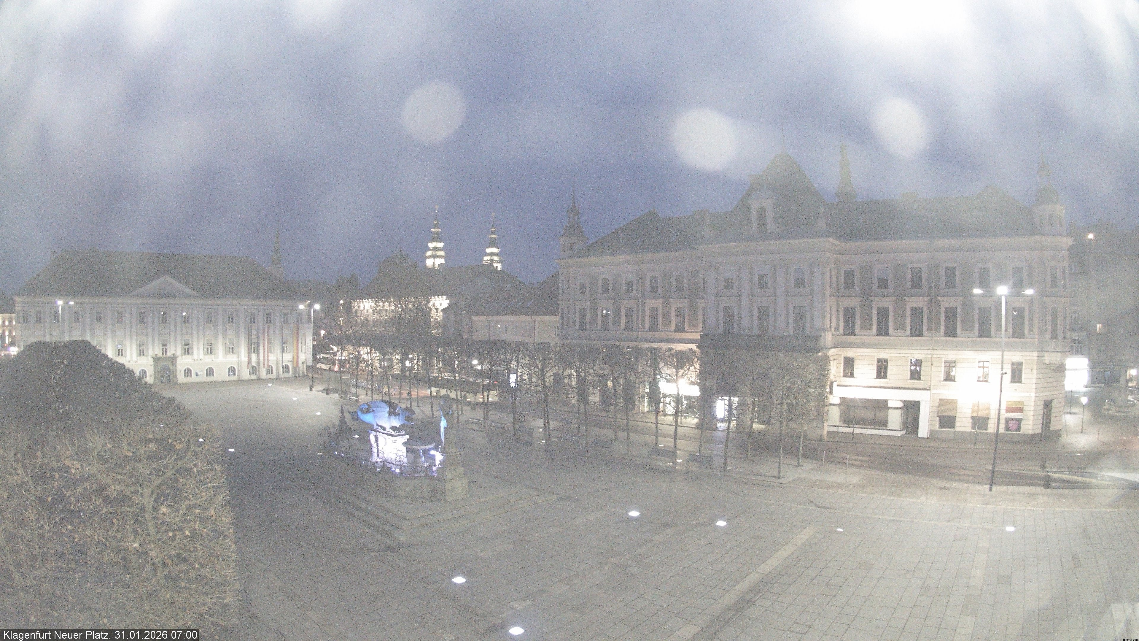 Archiv Foto Webcam Neuer Platz (Klagenfurt)