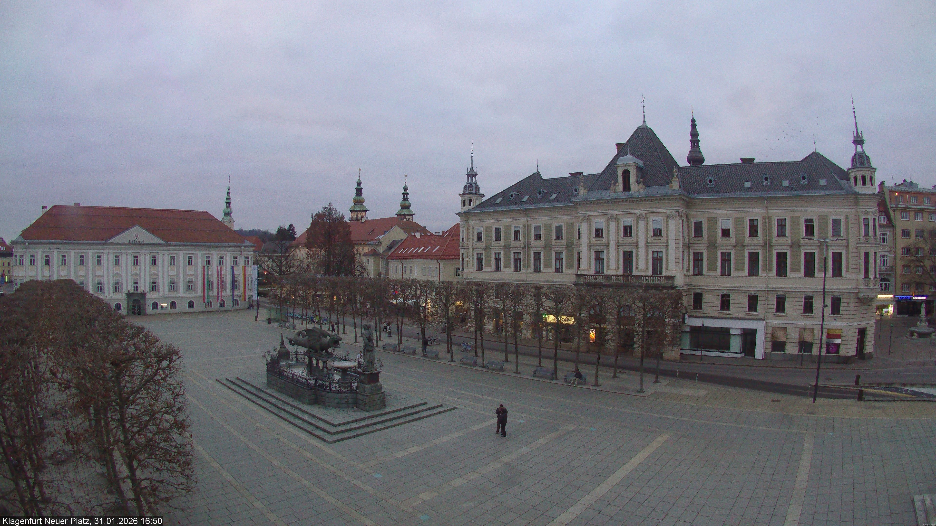 Archiv Foto Webcam Neuer Platz (Klagenfurt)