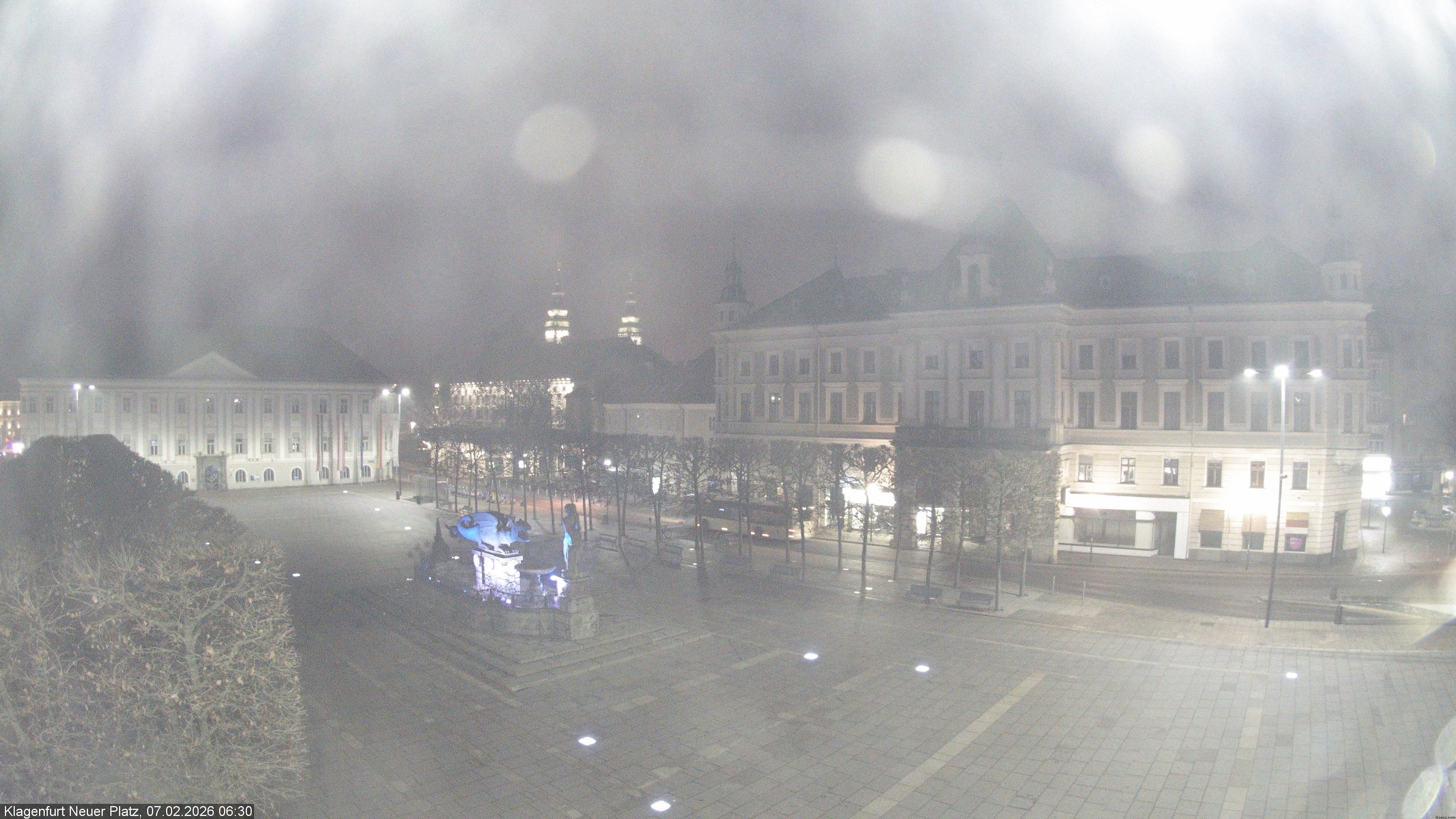 Archiv Foto Webcam Neuer Platz (Klagenfurt)