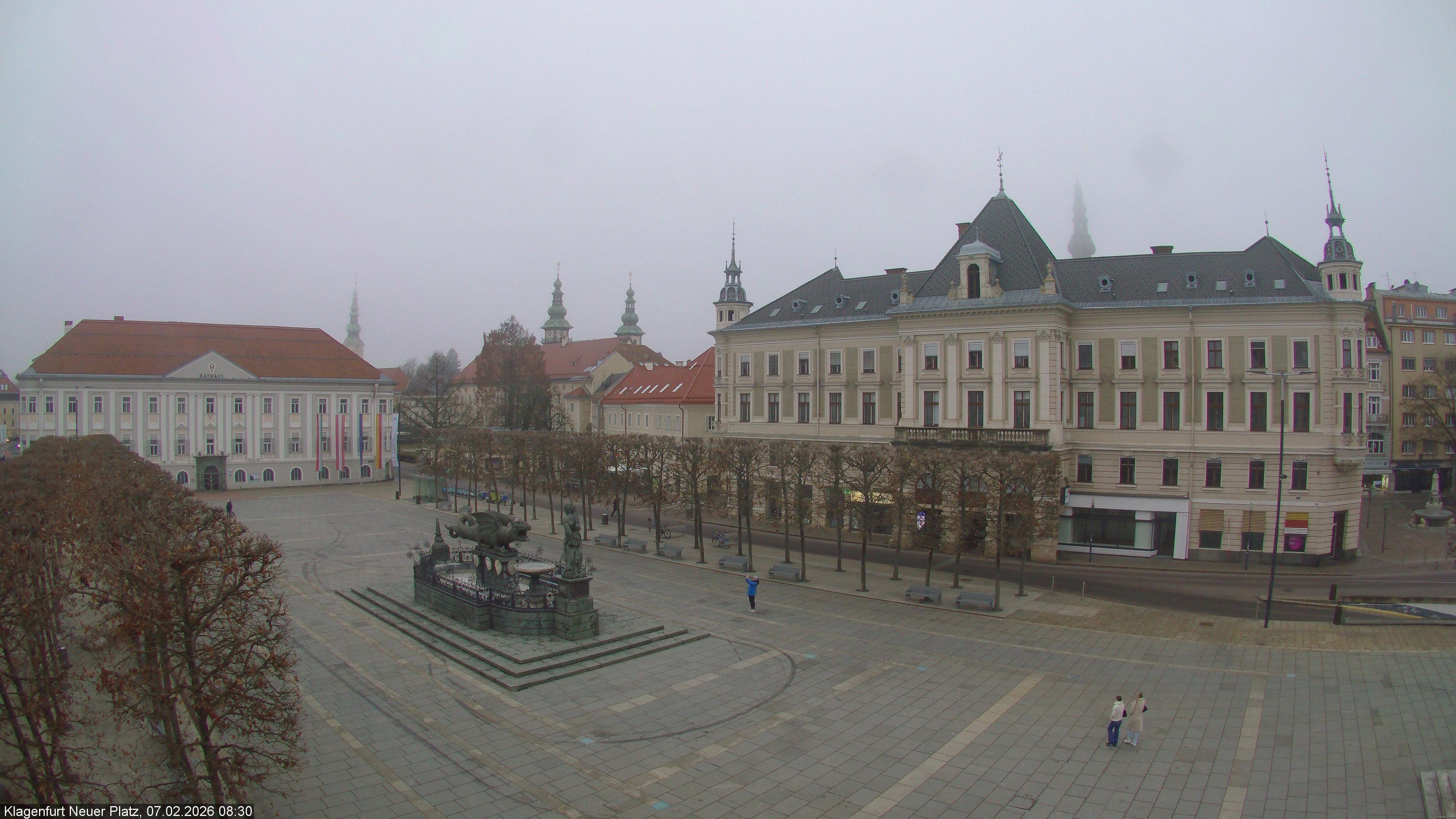 Archiv Foto Webcam Neuer Platz (Klagenfurt)