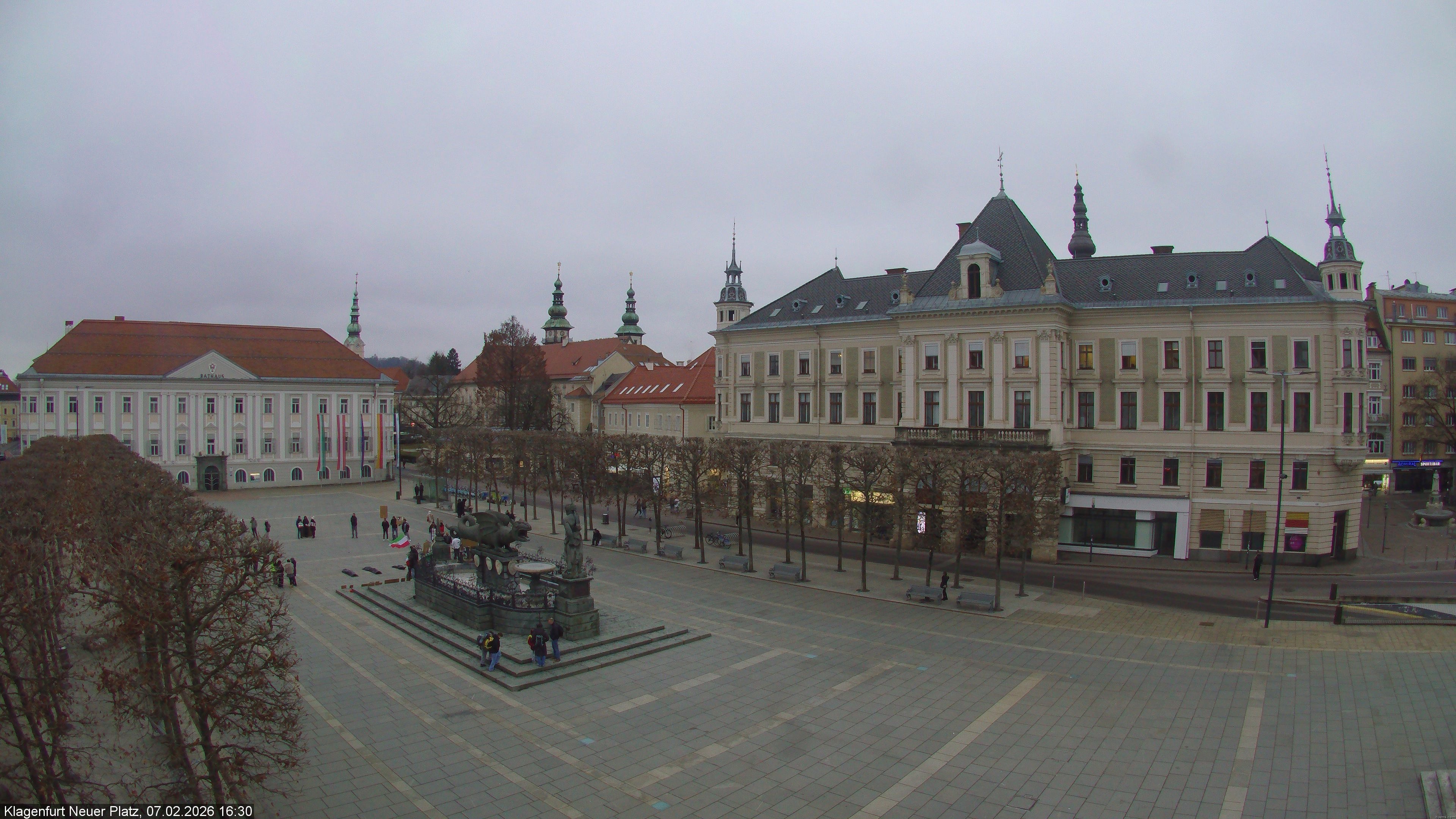 Archiv Foto Webcam Neuer Platz (Klagenfurt)