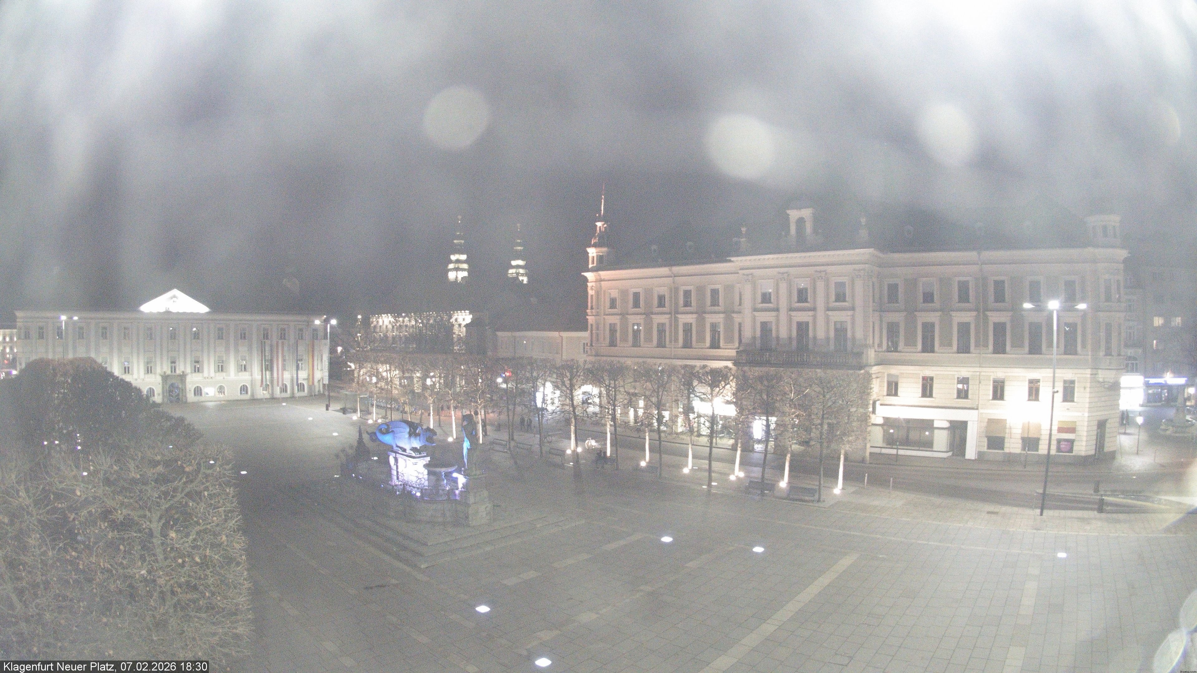 Archiv Foto Webcam Neuer Platz (Klagenfurt)