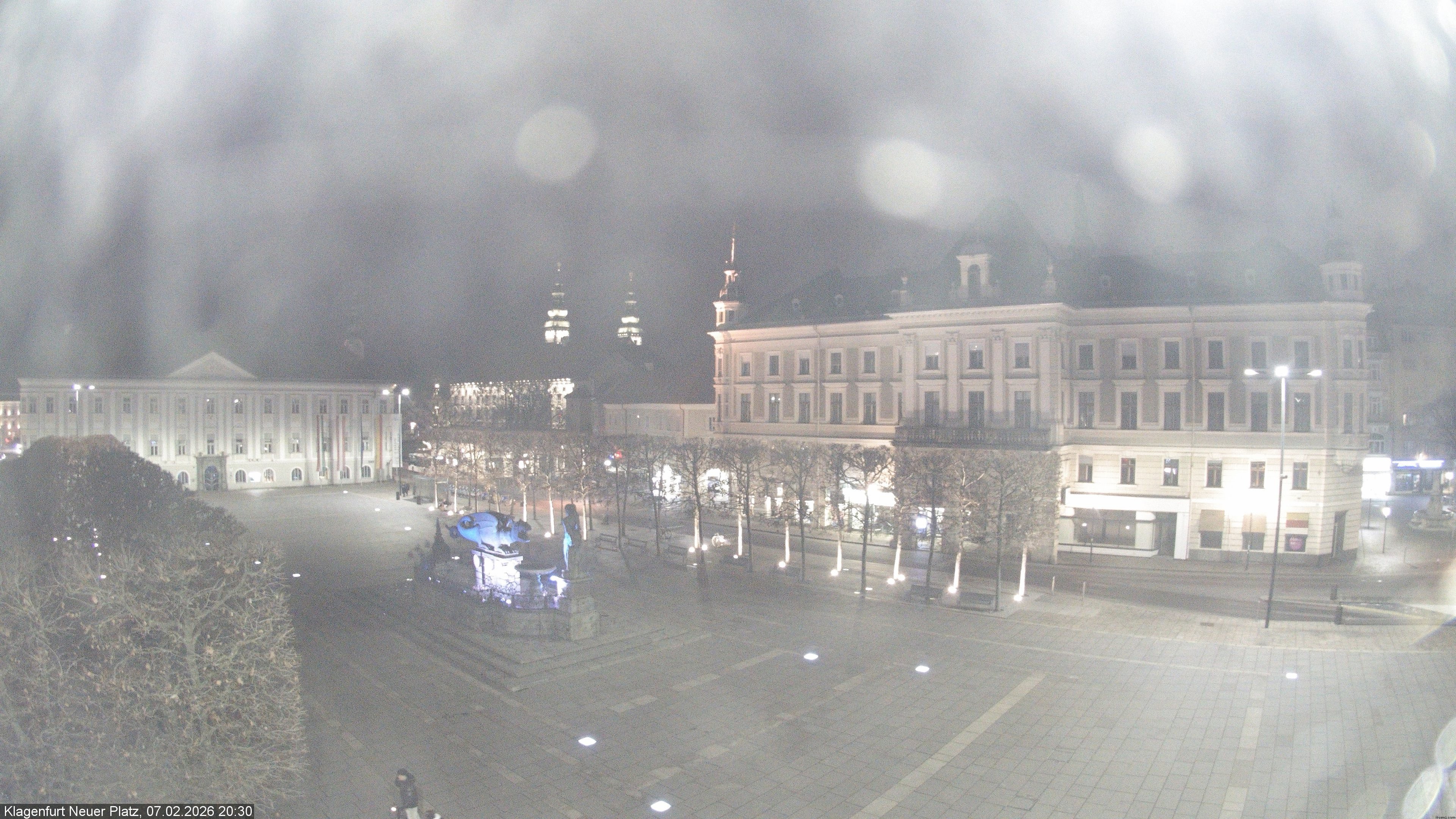 Archiv Foto Webcam Neuer Platz (Klagenfurt)