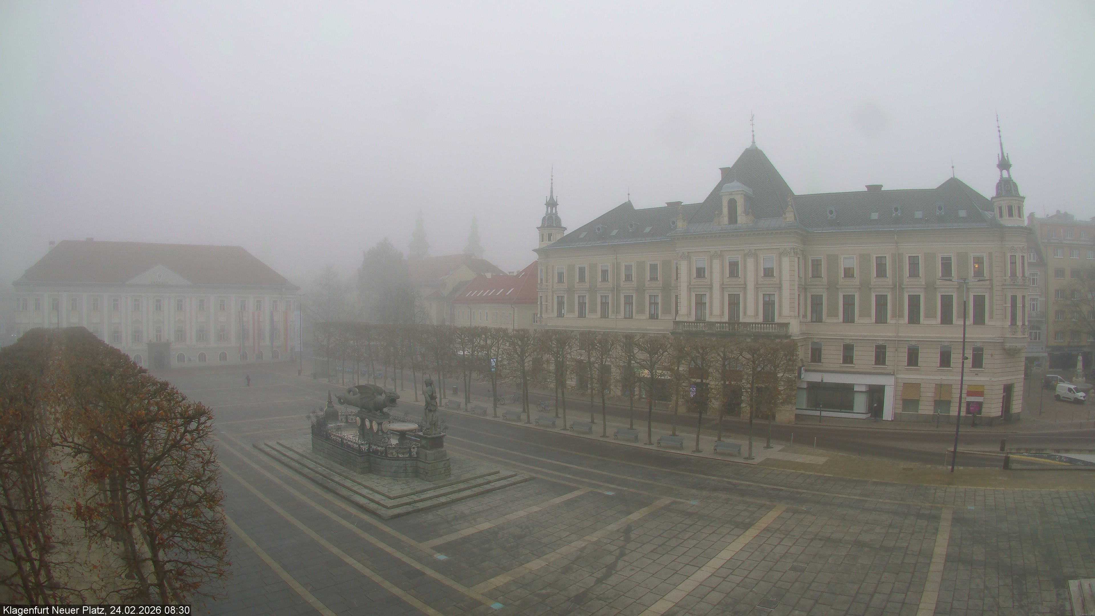 Archiv Foto Webcam Neuer Platz (Klagenfurt)