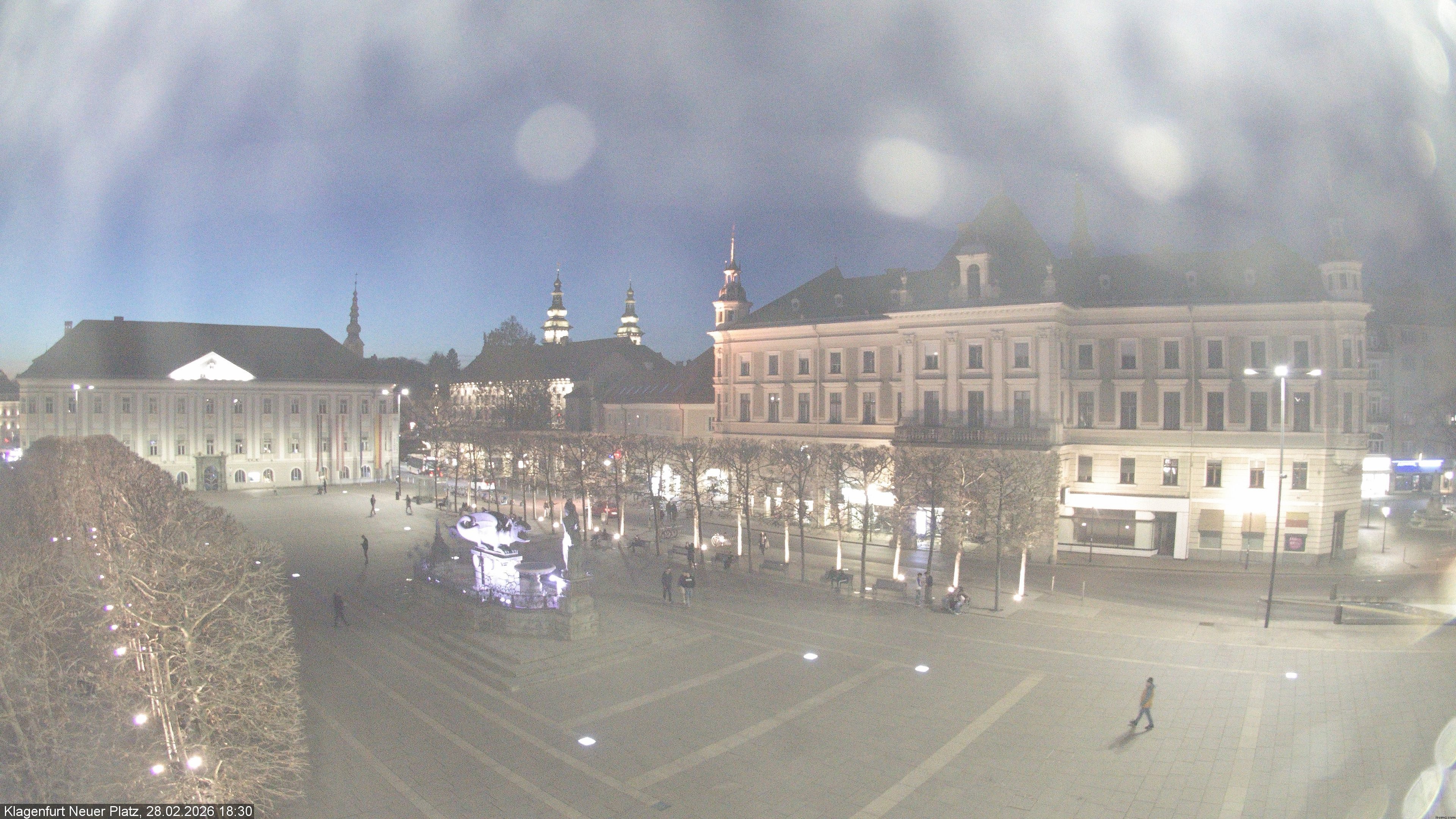 Archiv Foto Webcam Neuer Platz (Klagenfurt)