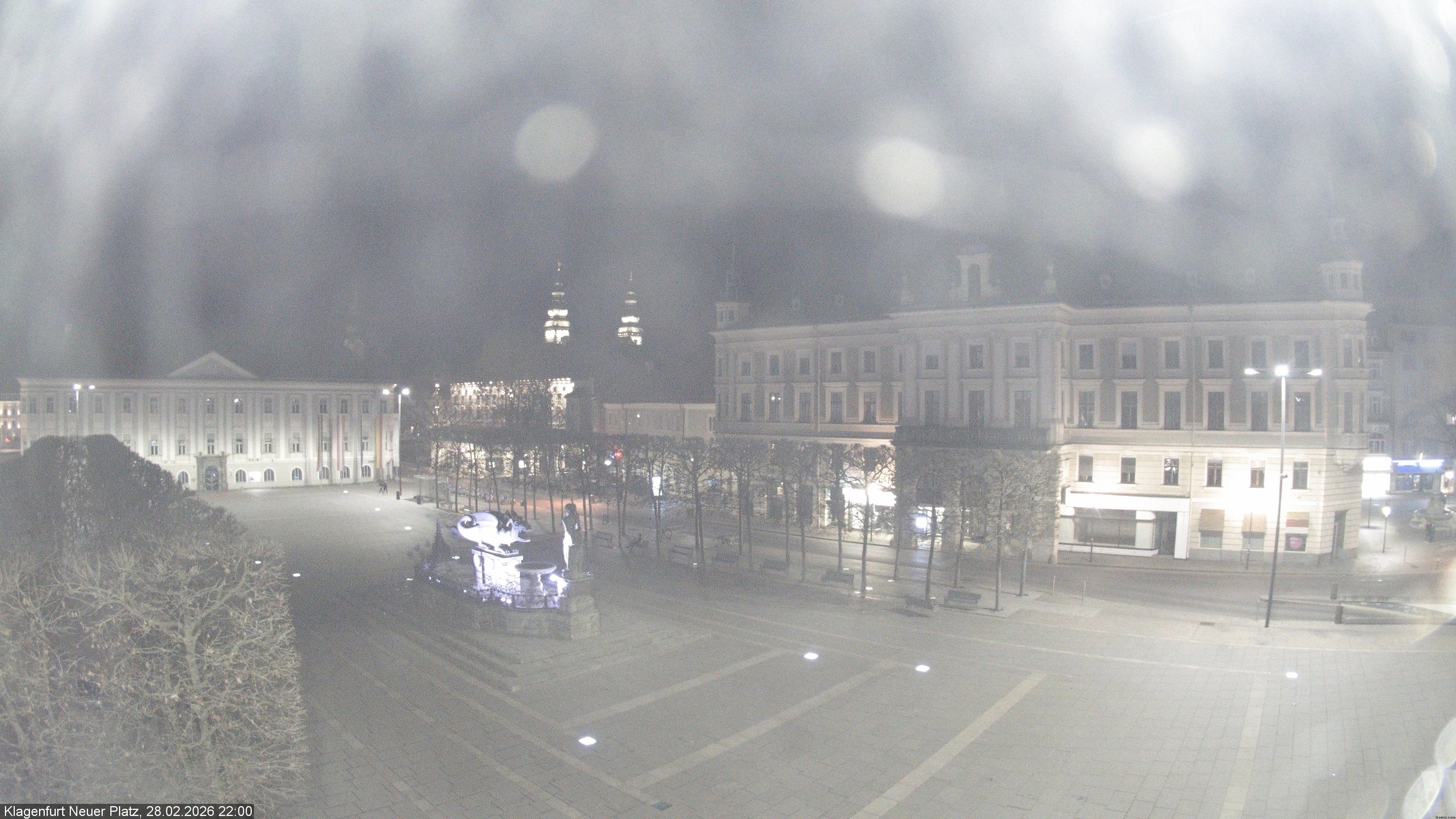 Archiv Foto Webcam Neuer Platz (Klagenfurt)