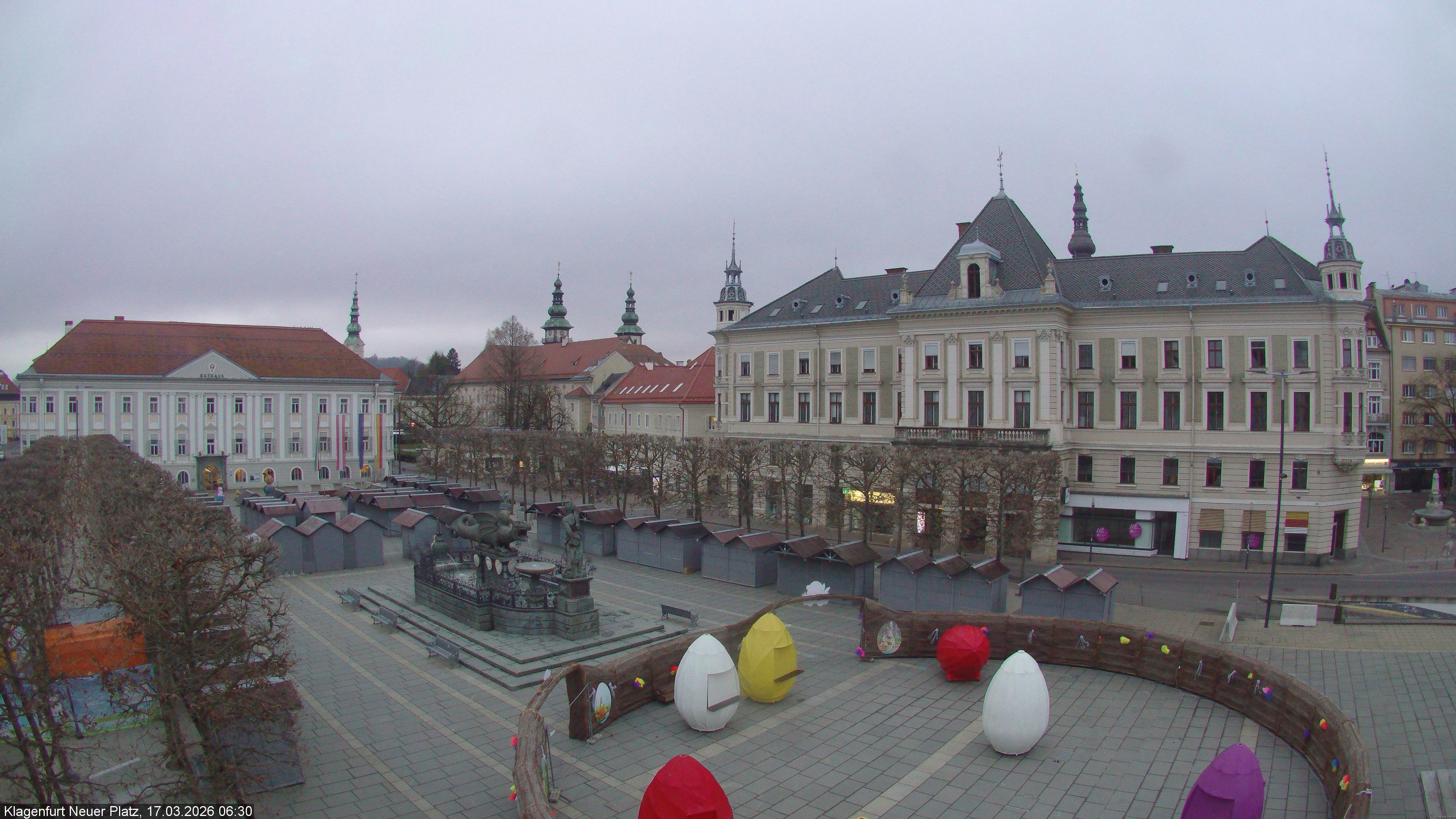 Archiv Foto Webcam Neuer Platz (Klagenfurt)