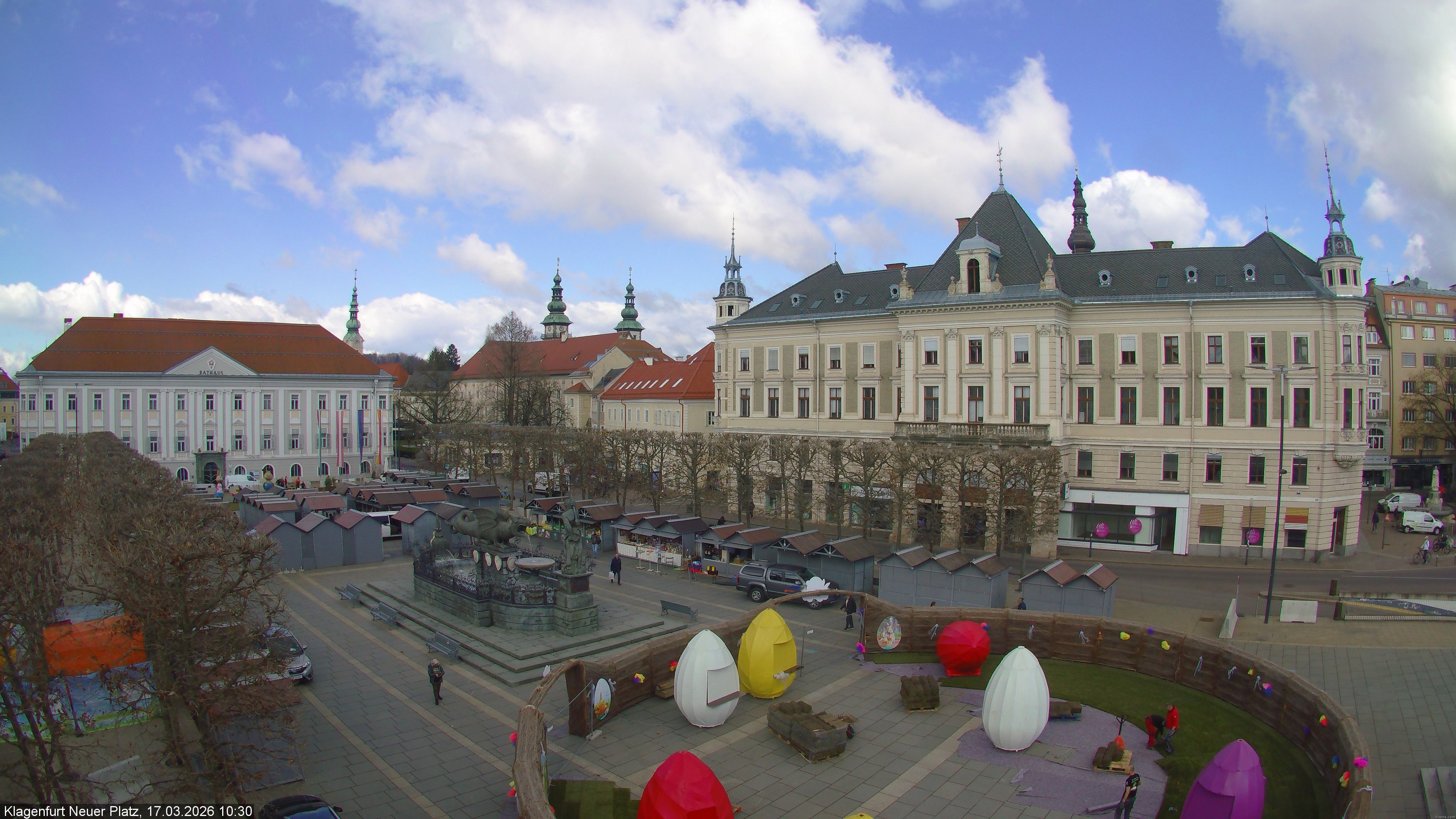 Archiv Foto Webcam Neuer Platz (Klagenfurt)