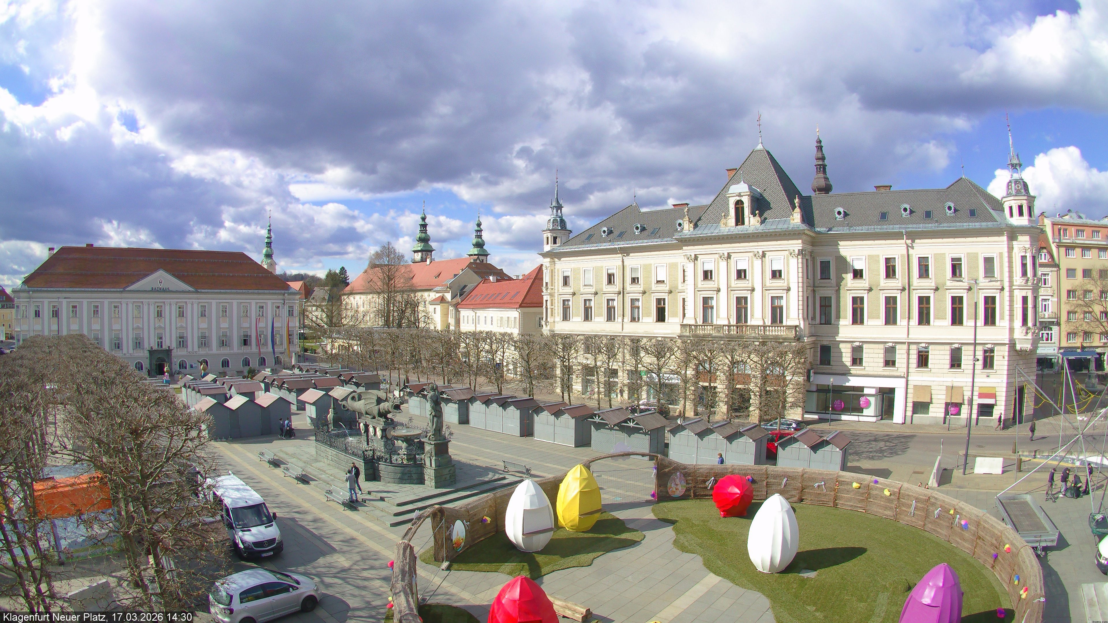 Archiv Foto Webcam Neuer Platz (Klagenfurt)