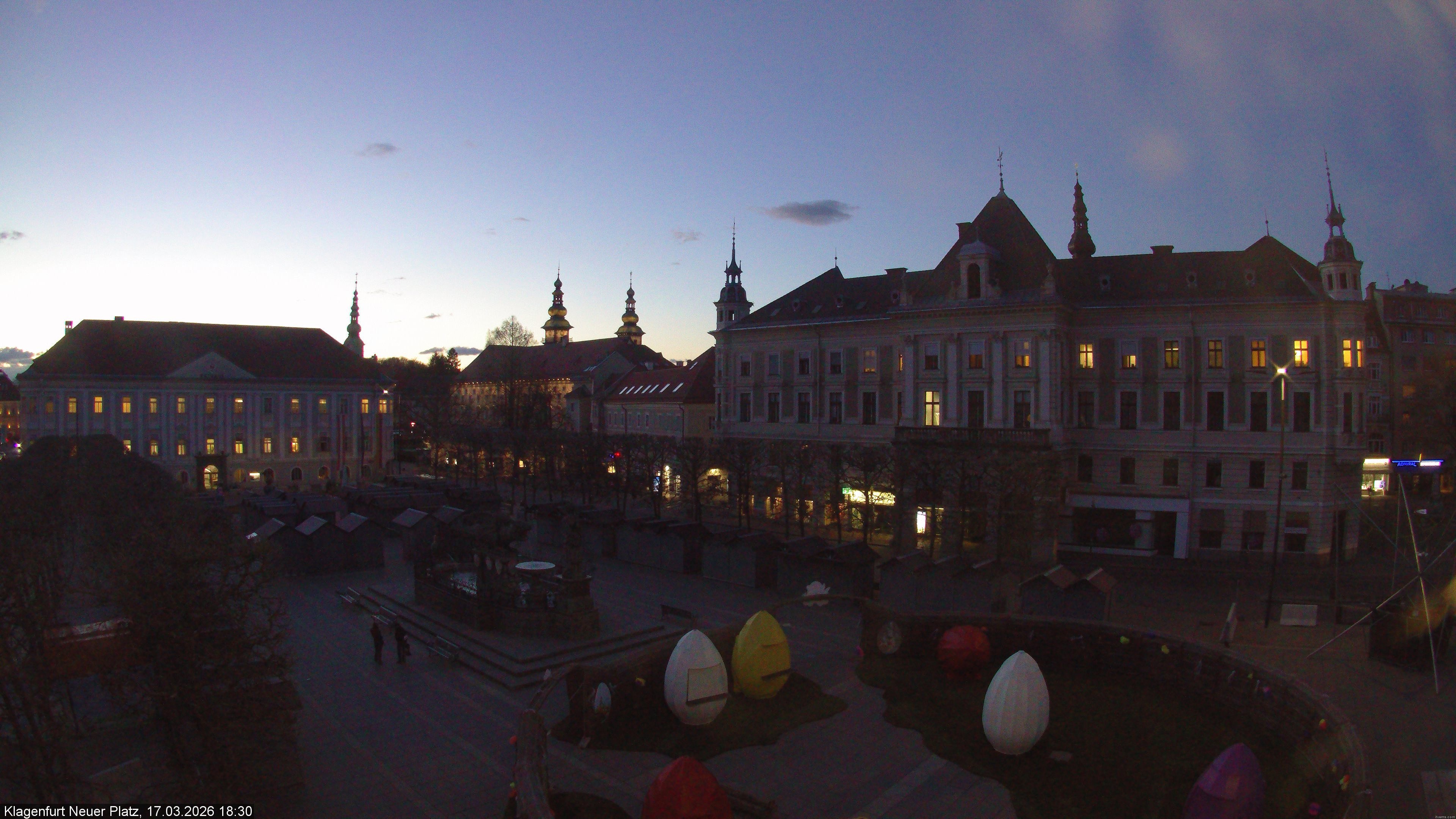 Archiv Foto Webcam Neuer Platz (Klagenfurt)