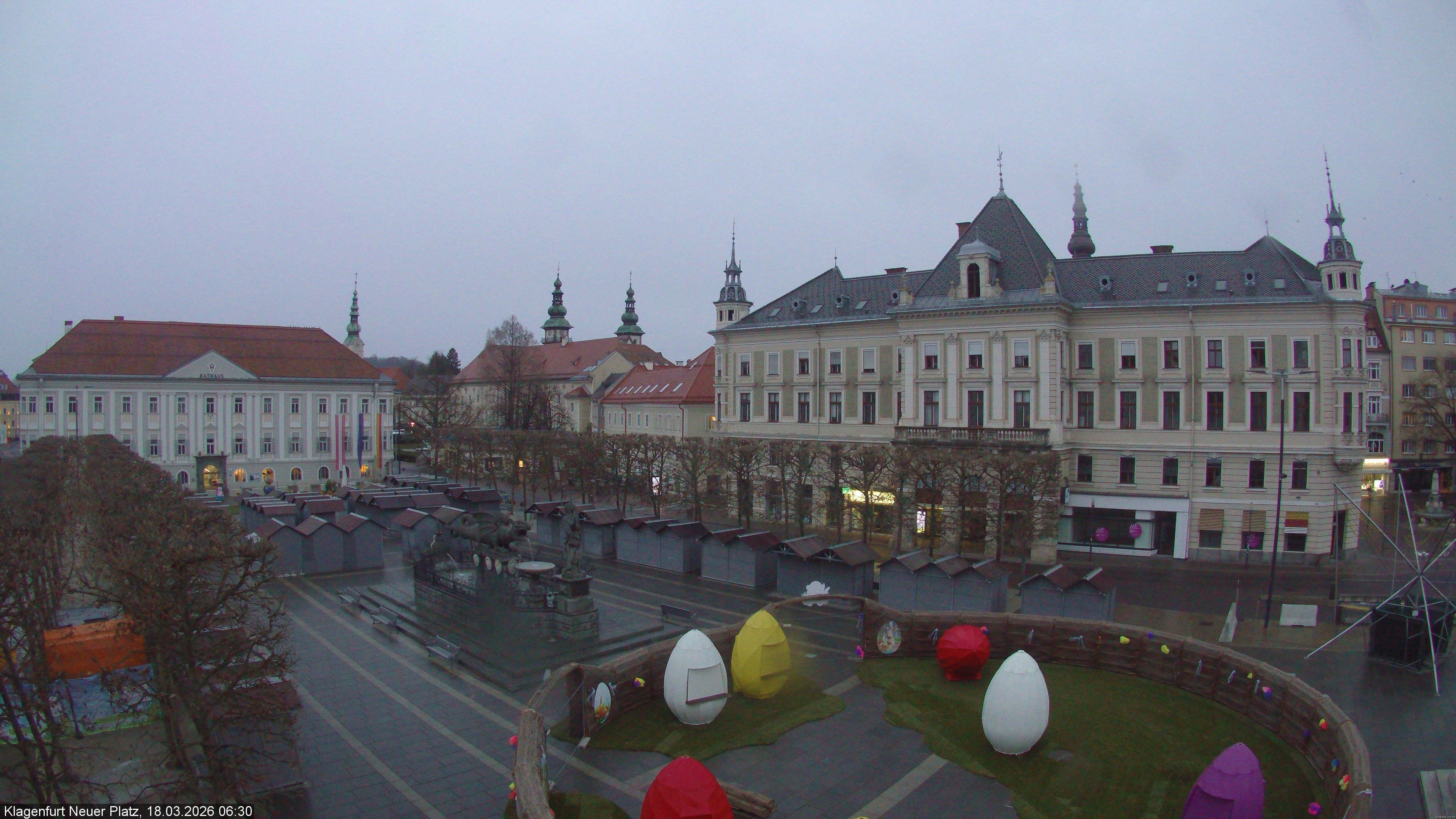 Archiv Foto Webcam Neuer Platz (Klagenfurt)