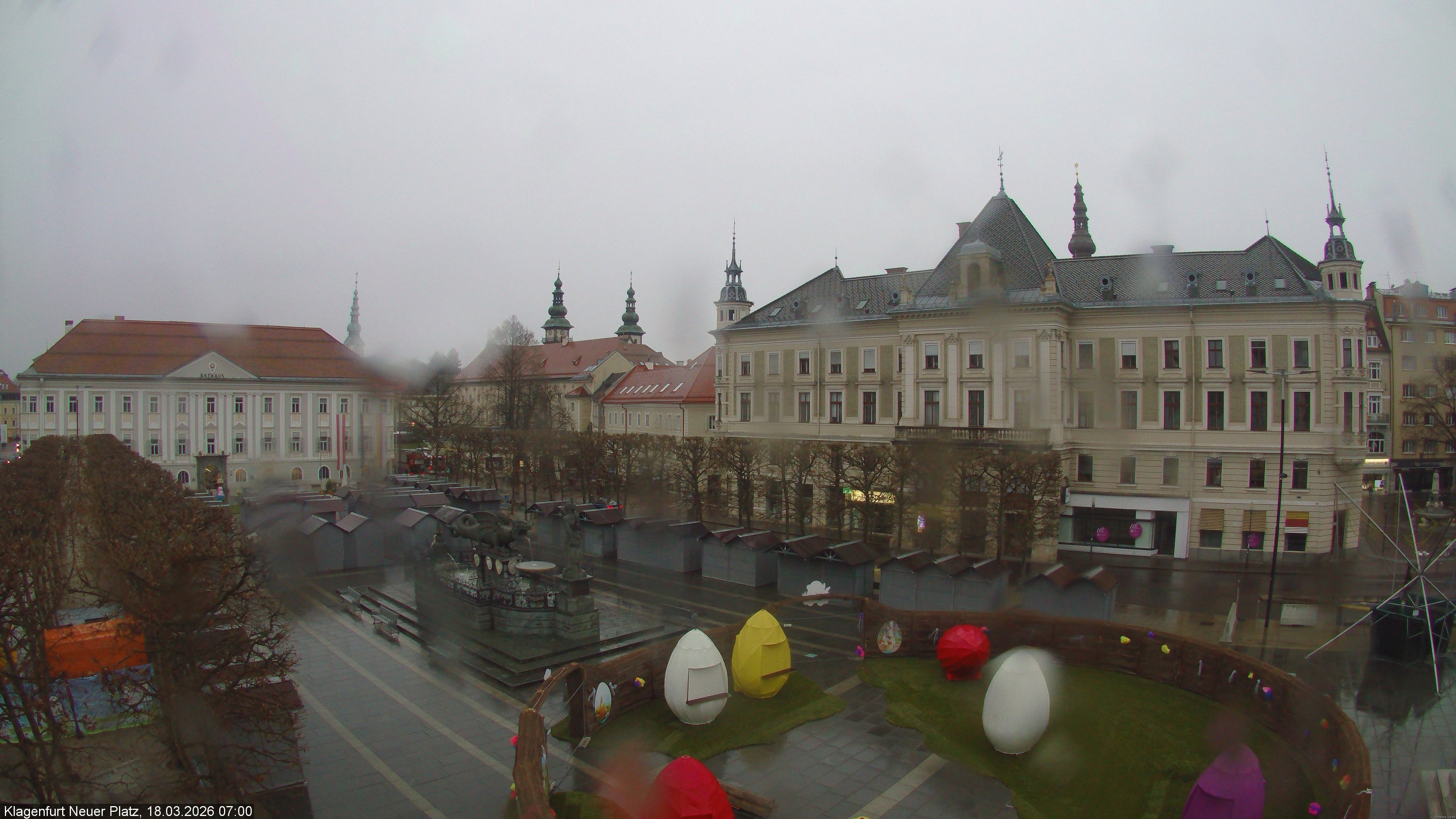 Archiv Foto Webcam Neuer Platz (Klagenfurt)