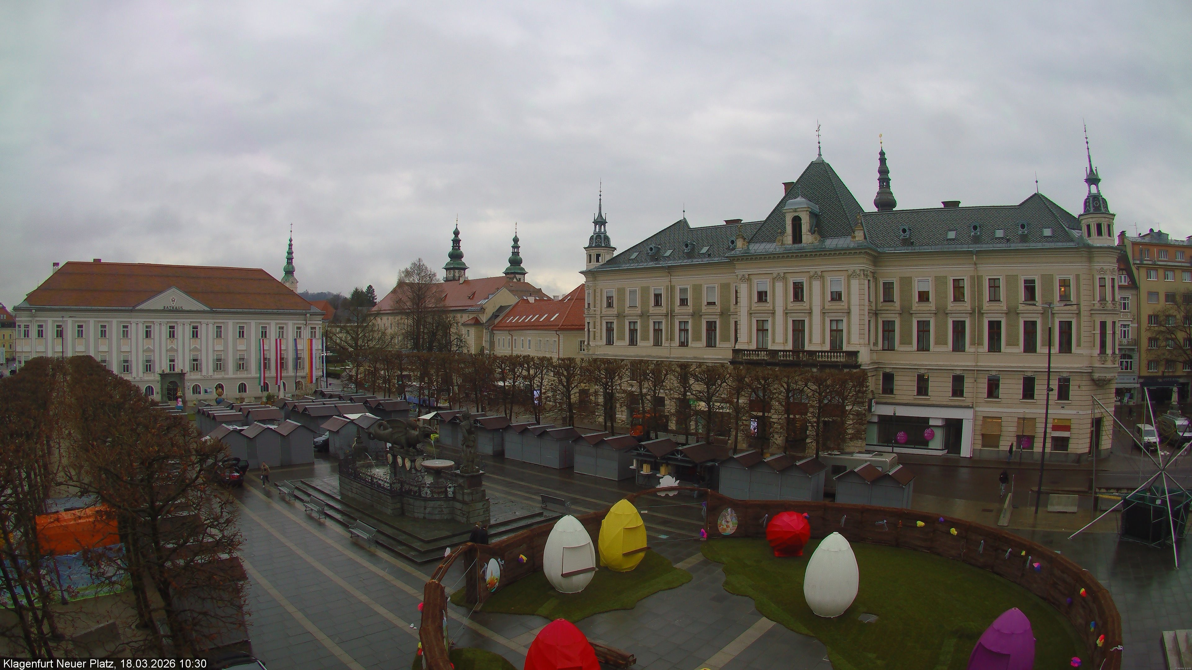 Archiv Foto Webcam Neuer Platz (Klagenfurt)