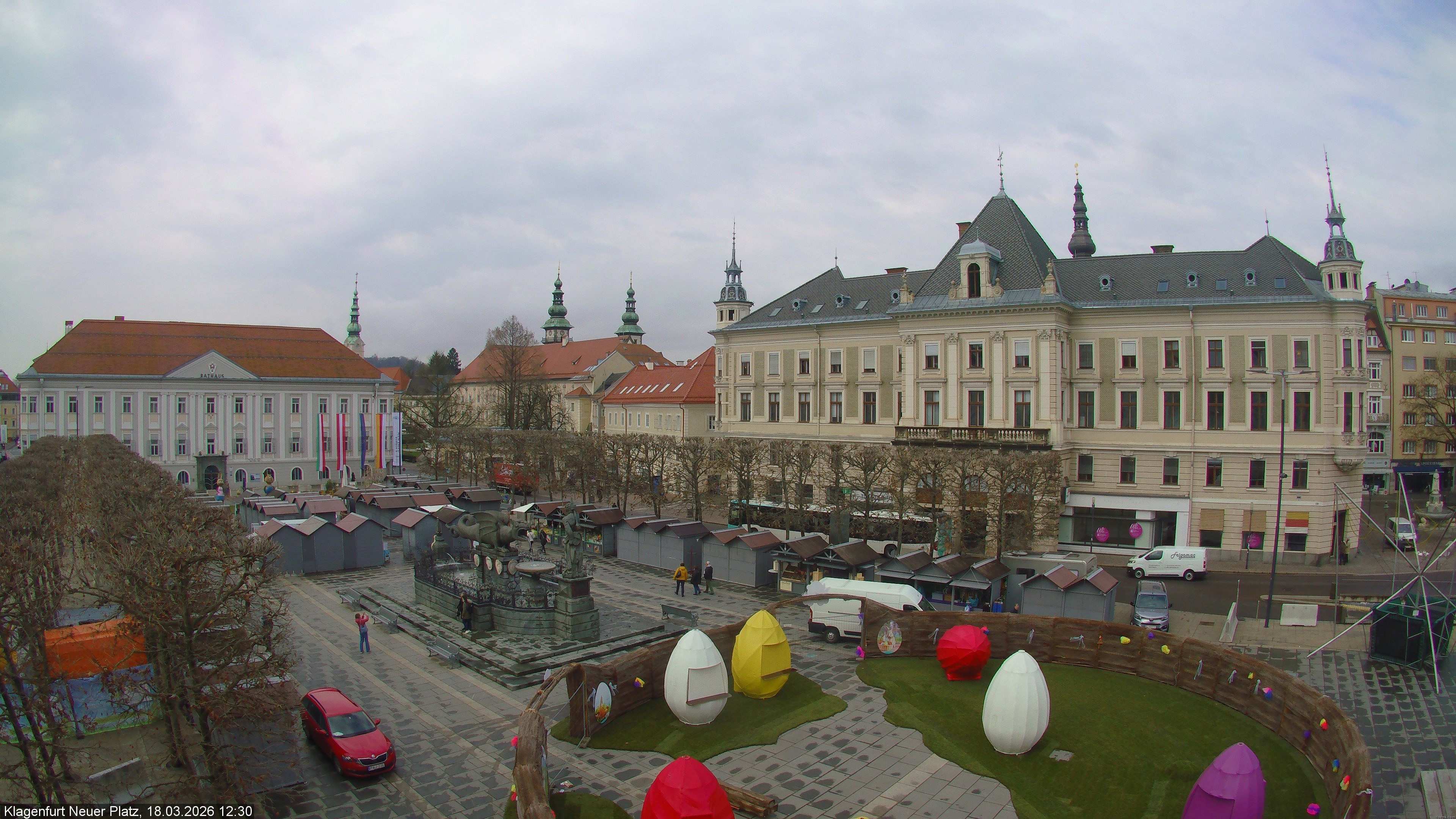 Archiv Foto Webcam Neuer Platz (Klagenfurt)