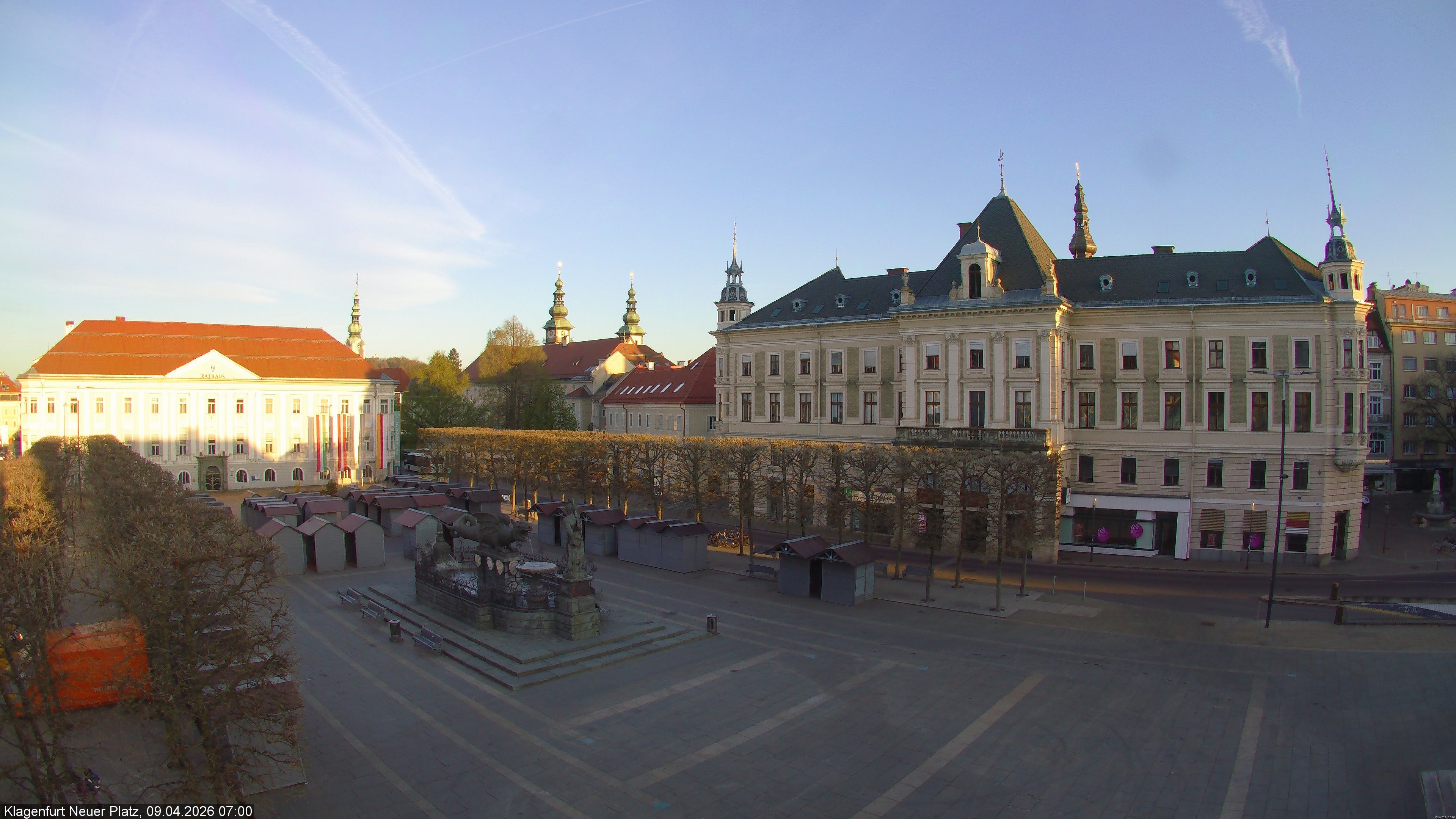 Archiv Foto Webcam Neuer Platz (Klagenfurt)