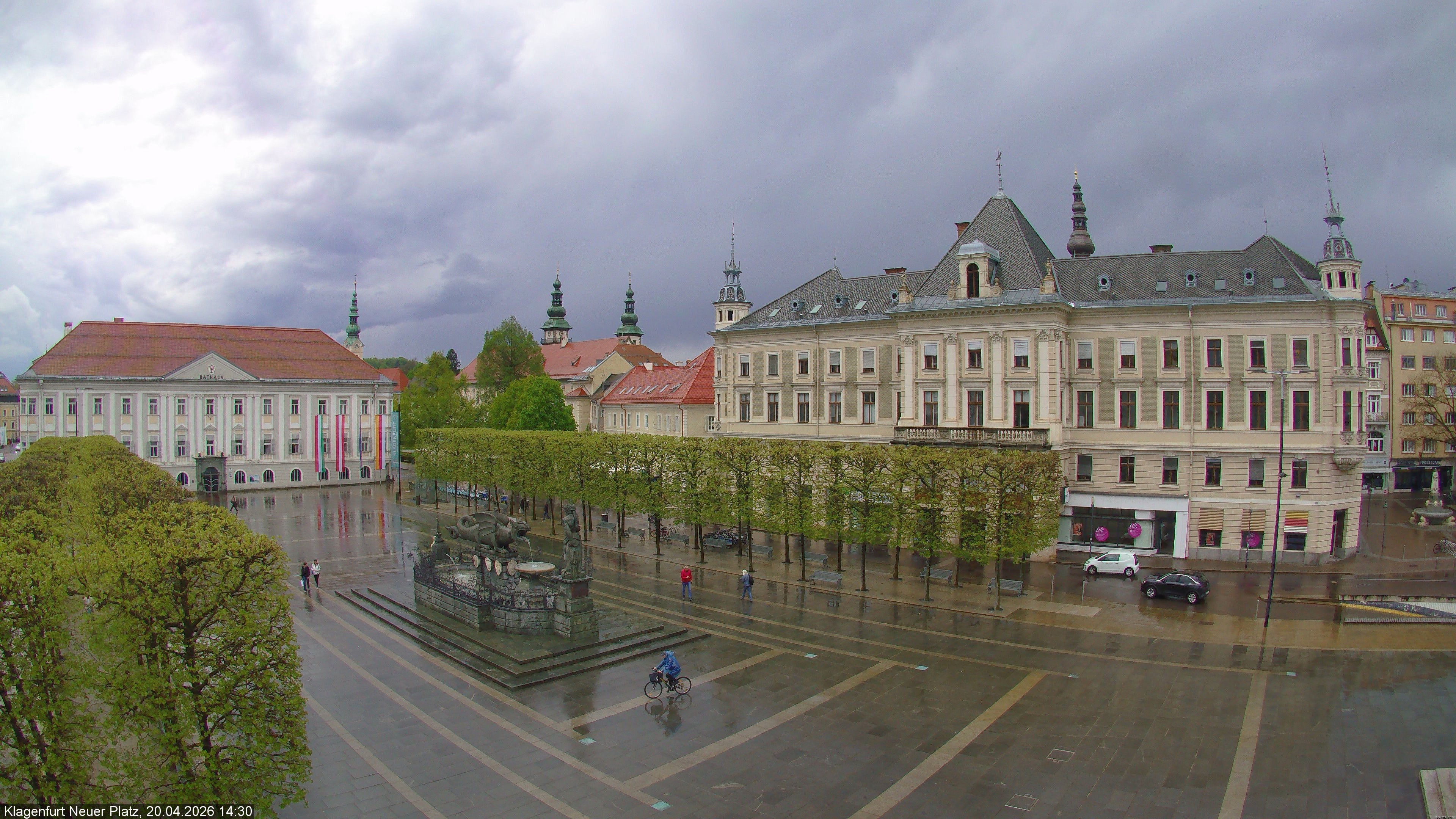 Archiv Foto Webcam Neuer Platz (Klagenfurt)