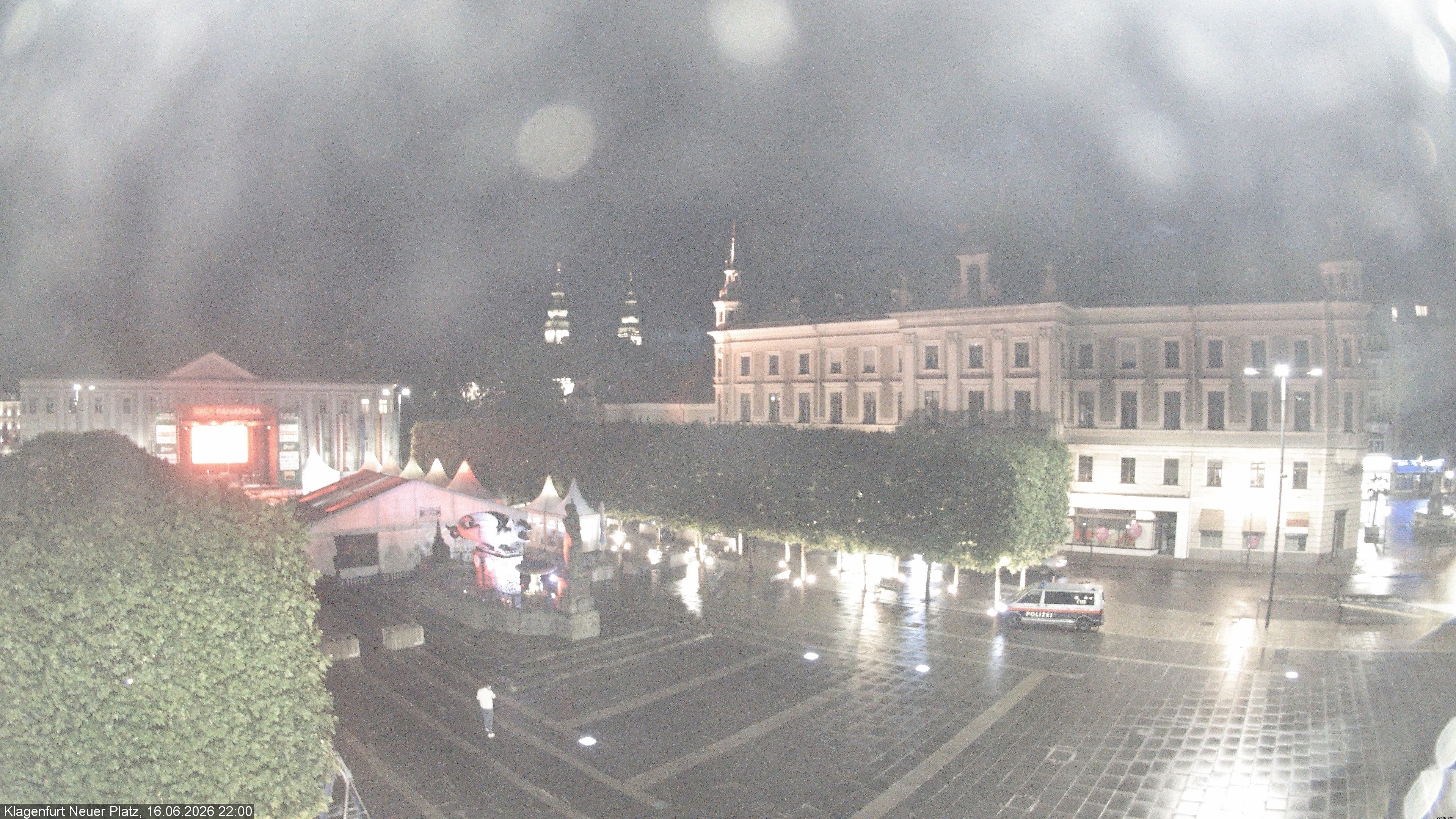 Archiv Foto Webcam Neuer Platz (Klagenfurt)