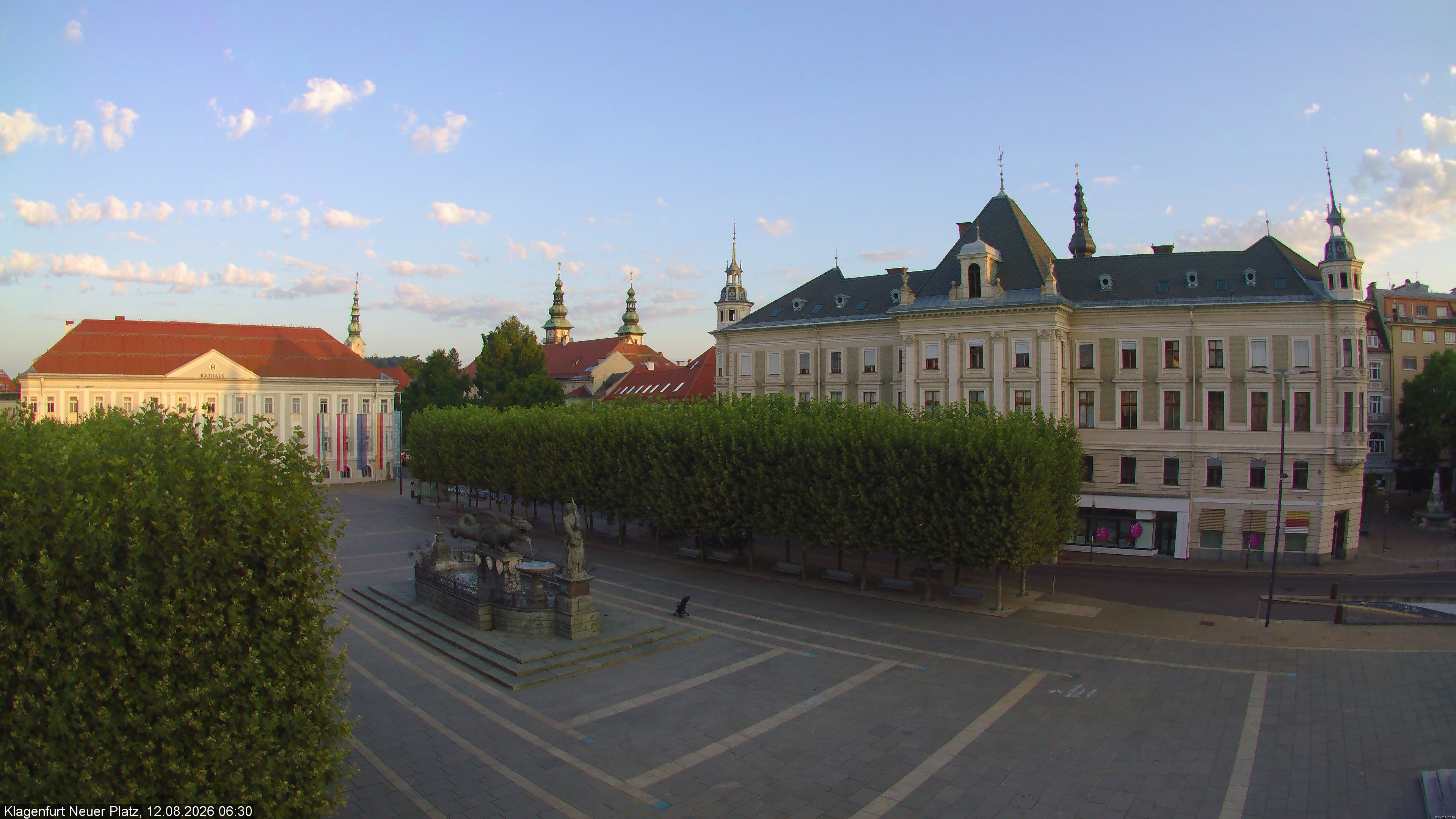 Archiv Foto Webcam Neuer Platz (Klagenfurt)