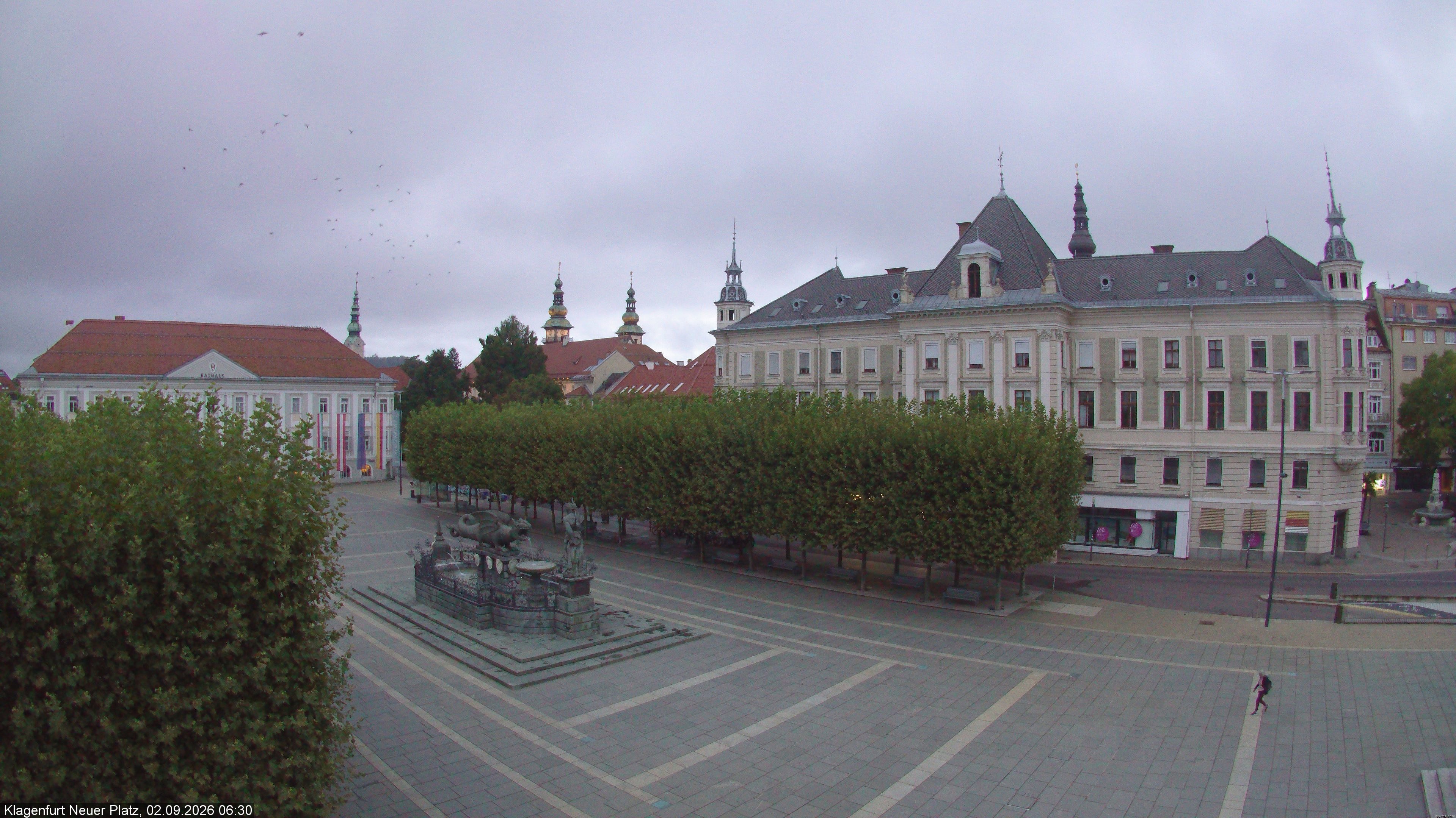 Archiv Foto Webcam Neuer Platz (Klagenfurt)