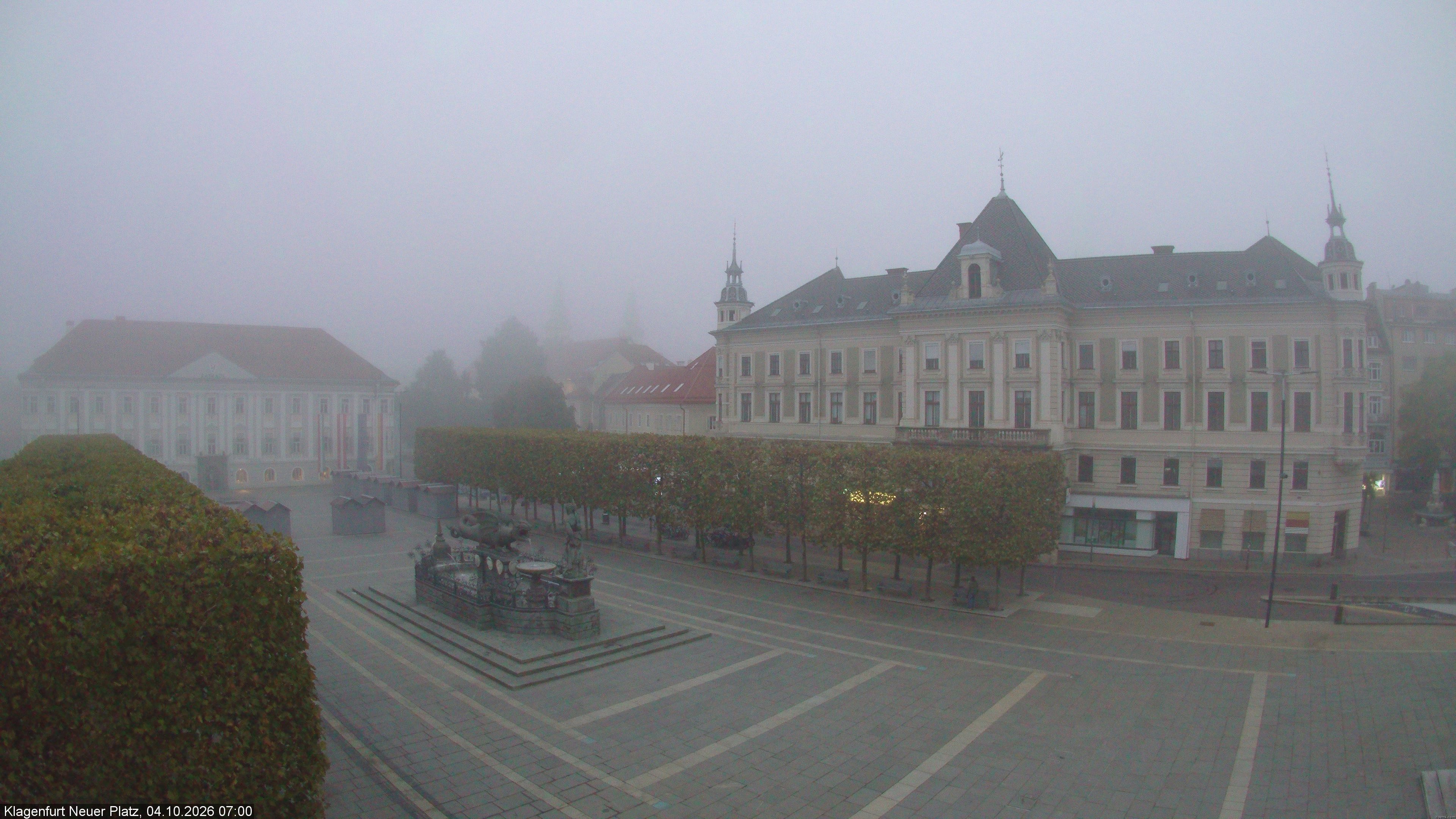 Archiv Foto Webcam Neuer Platz (Klagenfurt)