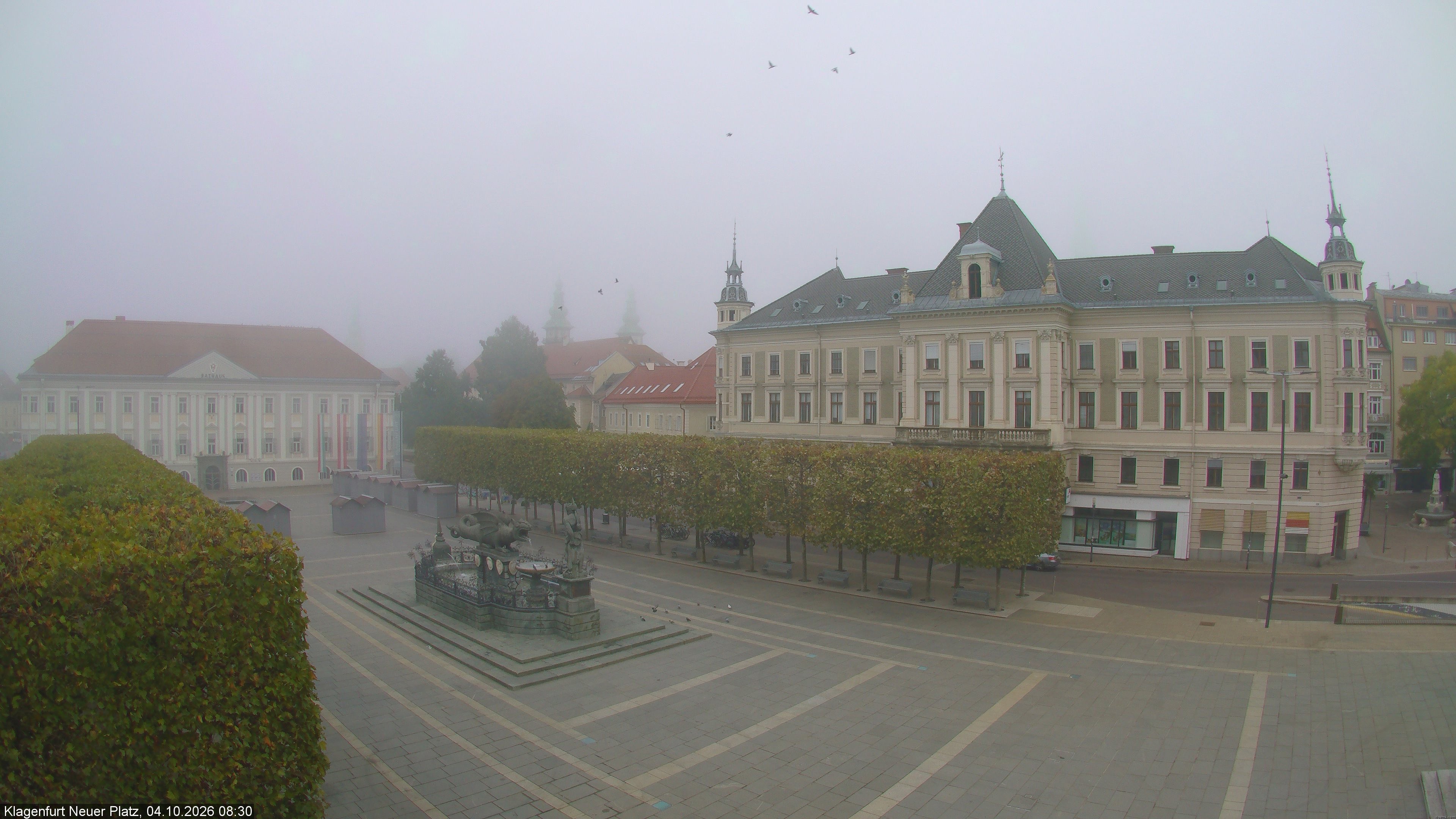 Archiv Foto Webcam Neuer Platz (Klagenfurt)