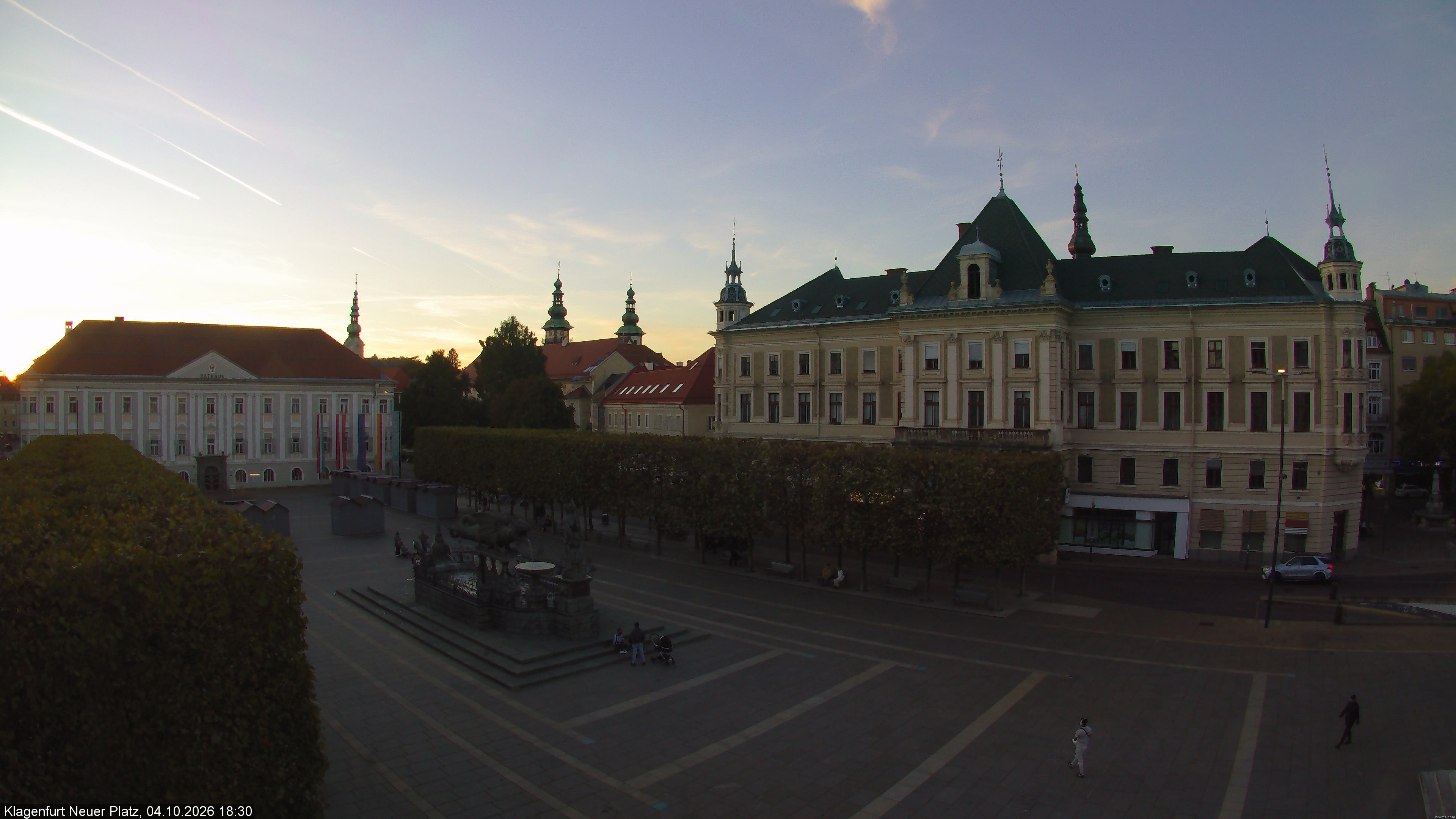 Archiv Foto Webcam Neuer Platz (Klagenfurt)