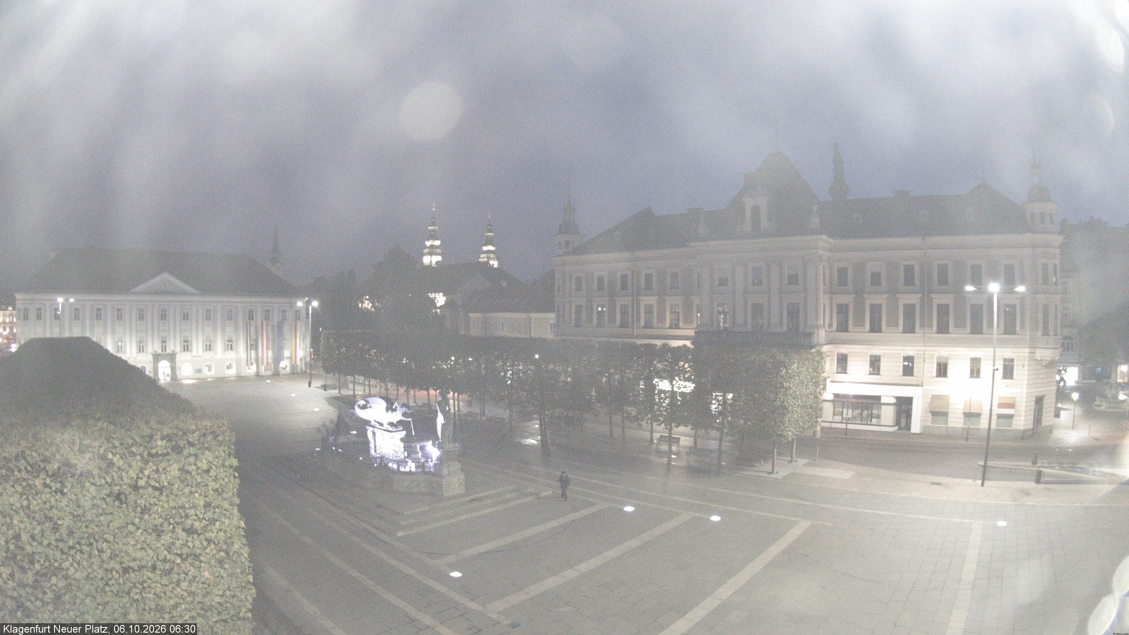 Archiv Foto Webcam Neuer Platz (Klagenfurt)