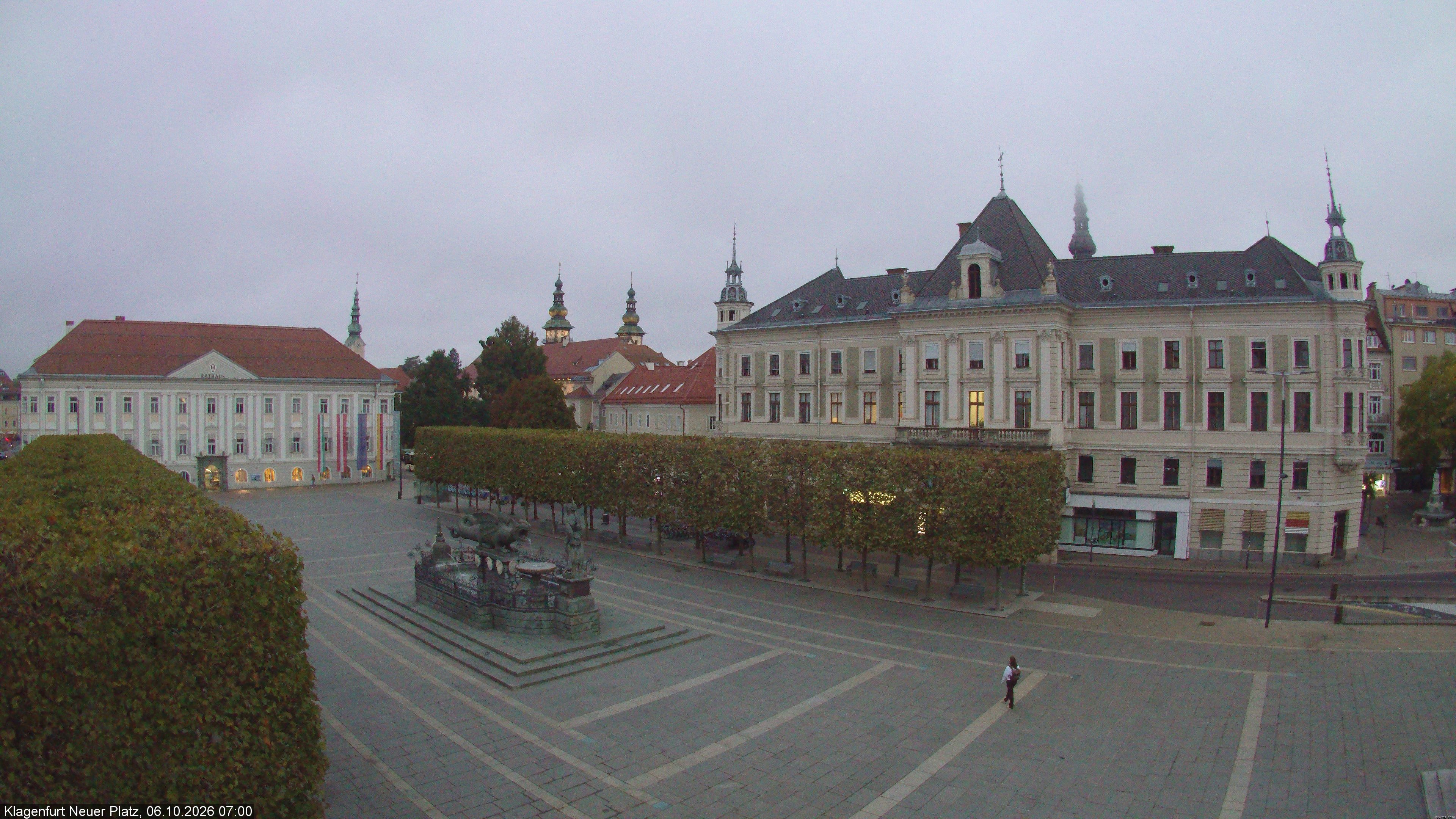 Archiv Foto Webcam Neuer Platz (Klagenfurt)