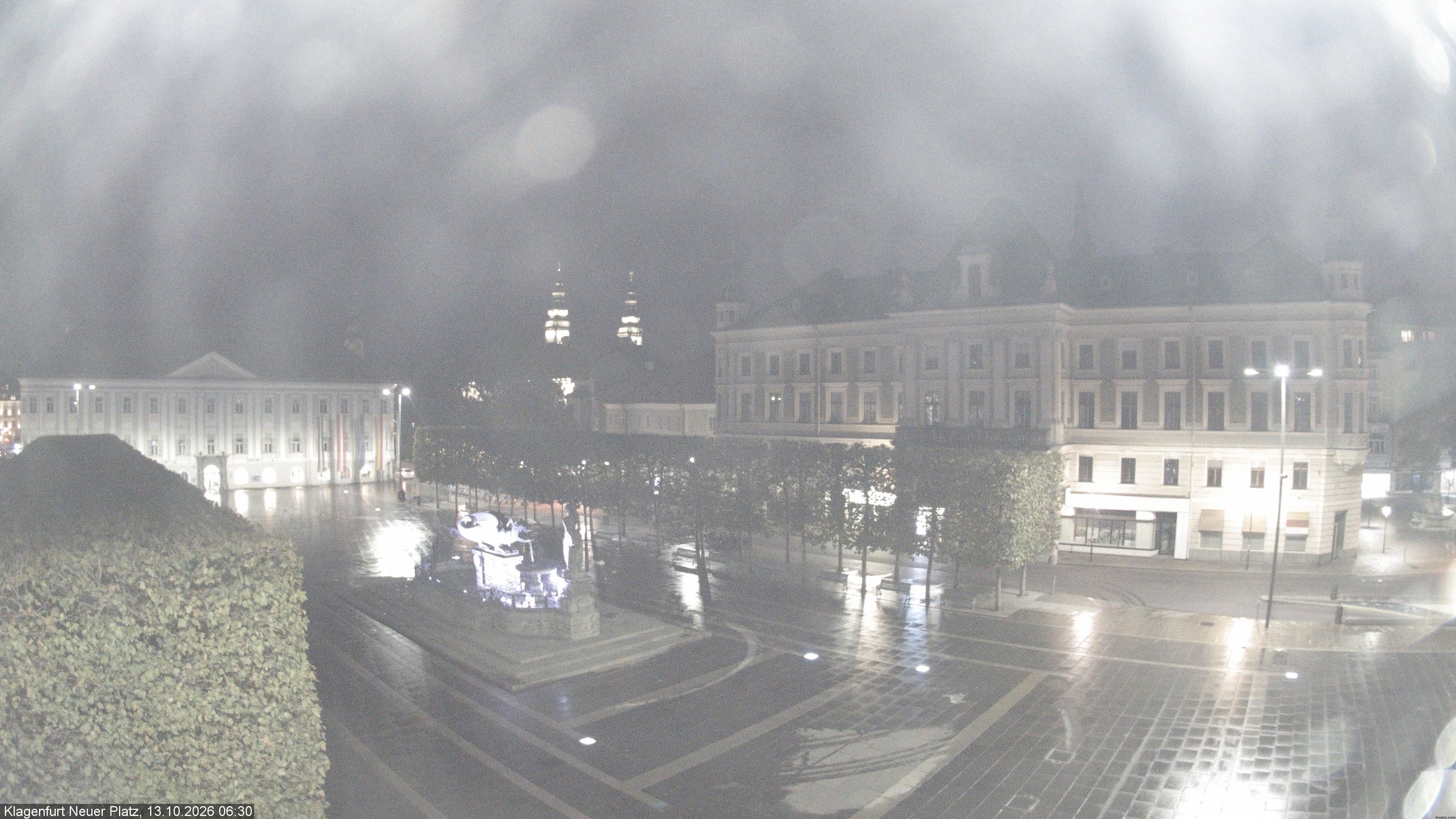 Archiv Foto Webcam Neuer Platz (Klagenfurt)