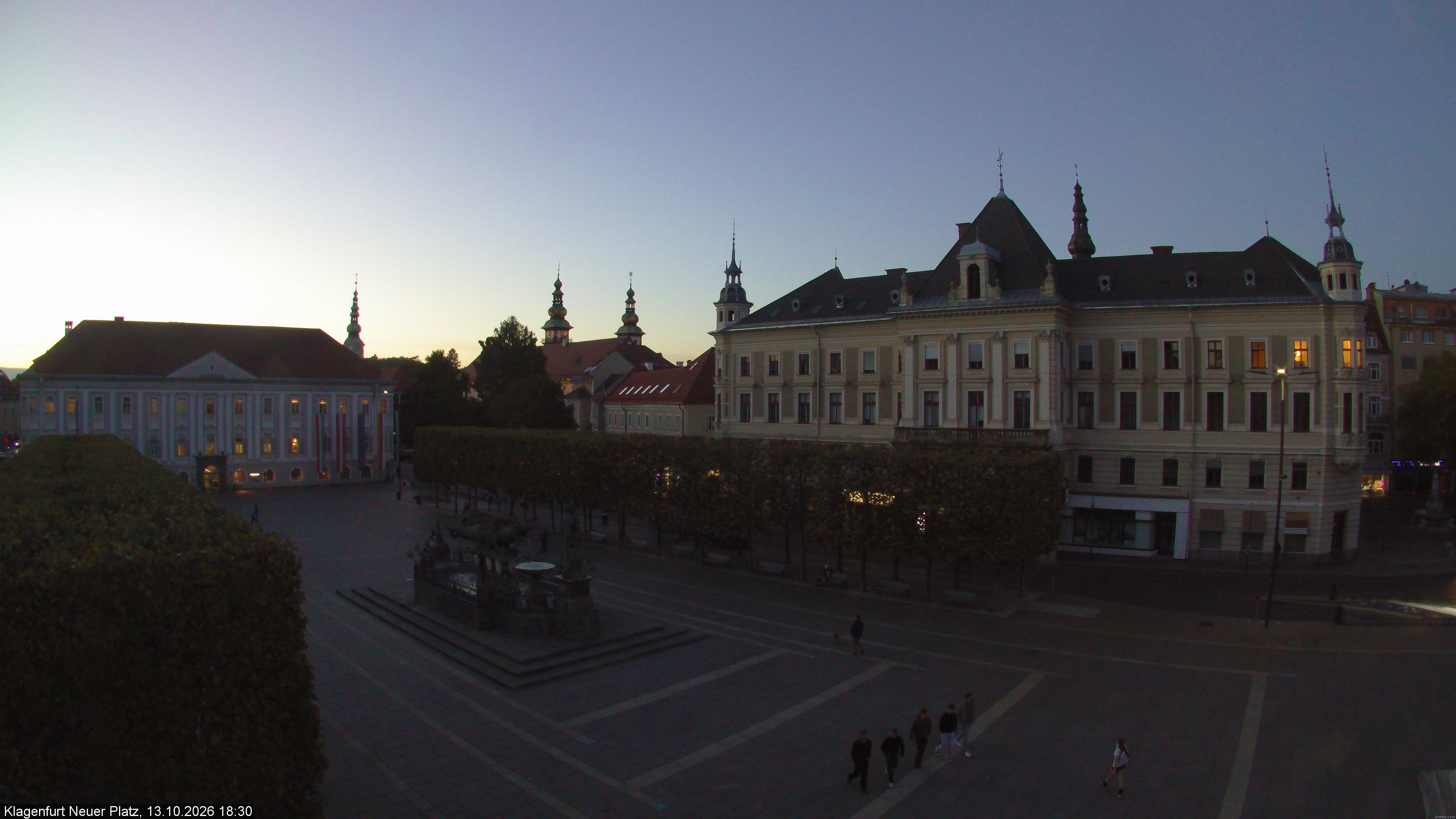 Archiv Foto Webcam Neuer Platz (Klagenfurt)