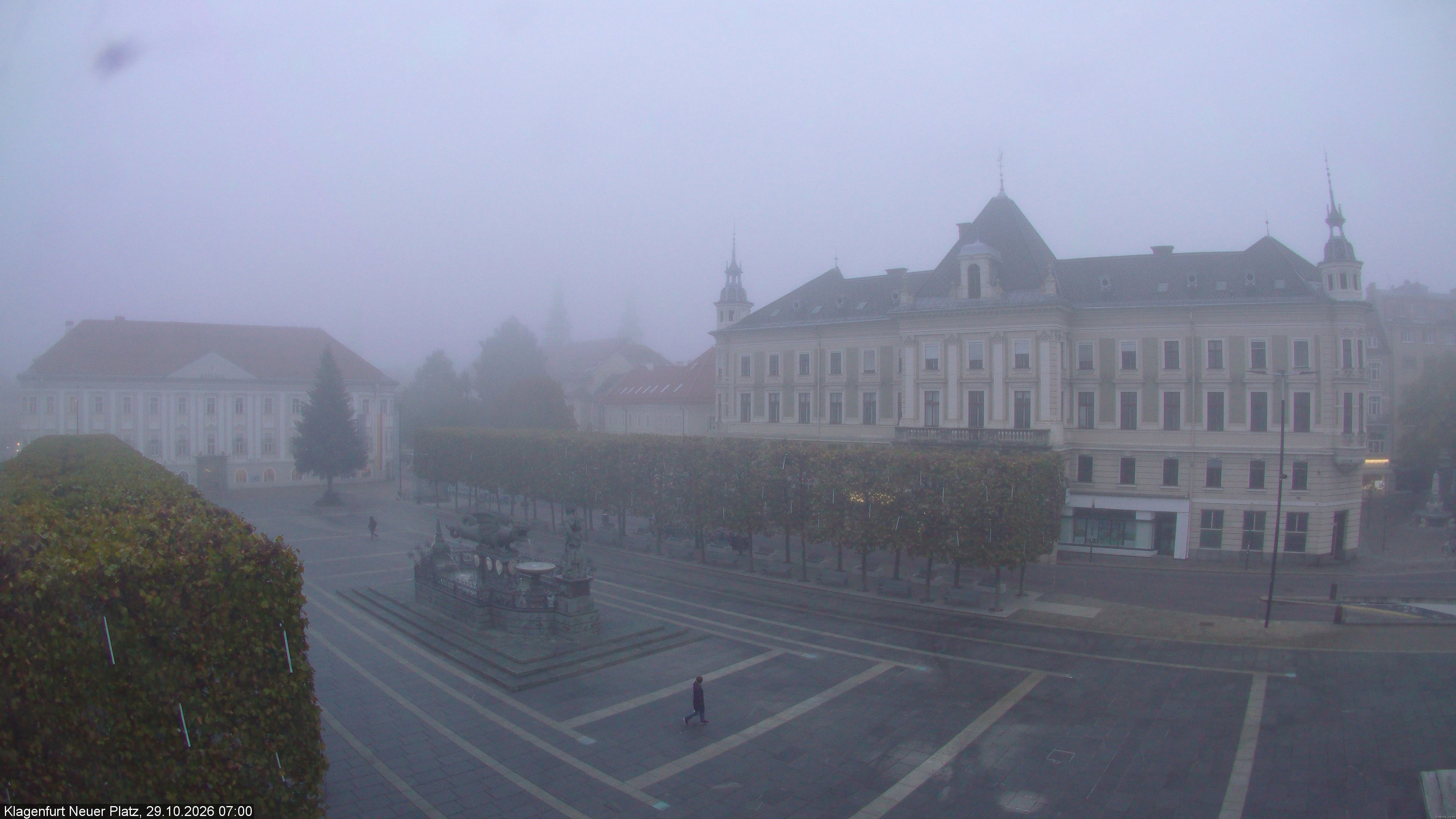 Archiv Foto Webcam Neuer Platz (Klagenfurt)