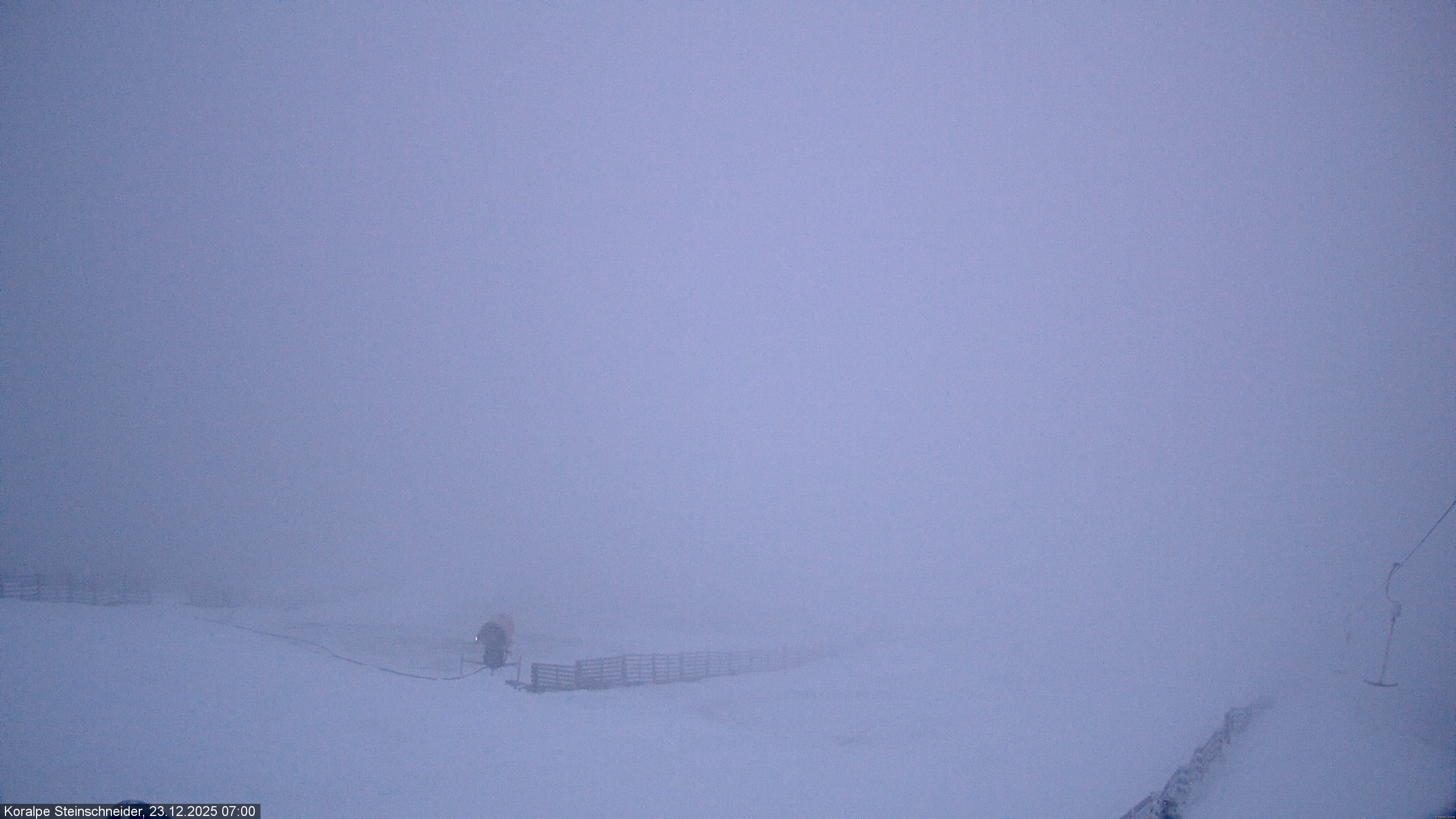 Archiv Foto Webcam Steinschneider-Lift (Koralpe)