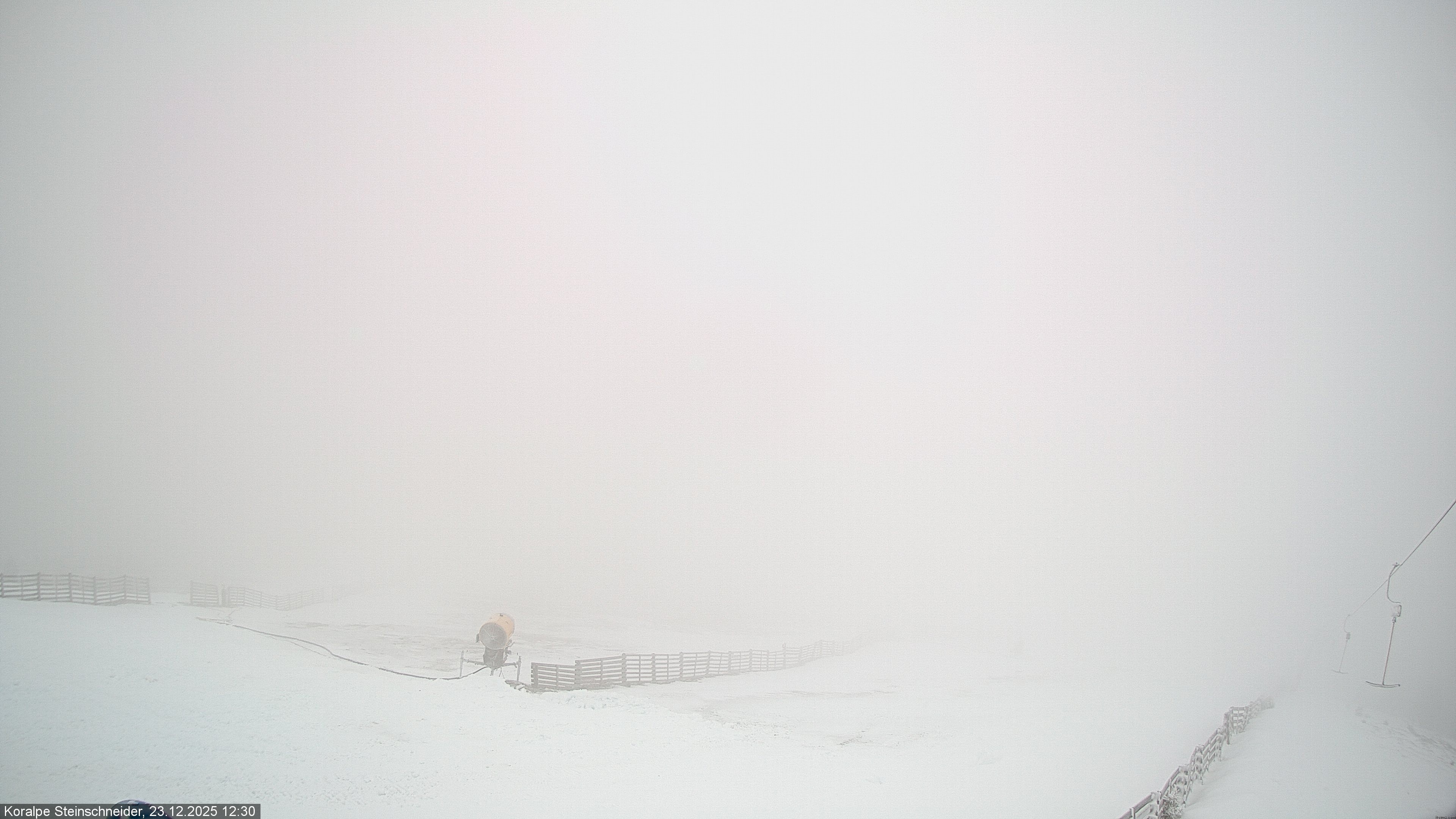 Archiv Foto Webcam Steinschneider-Lift (Koralpe)