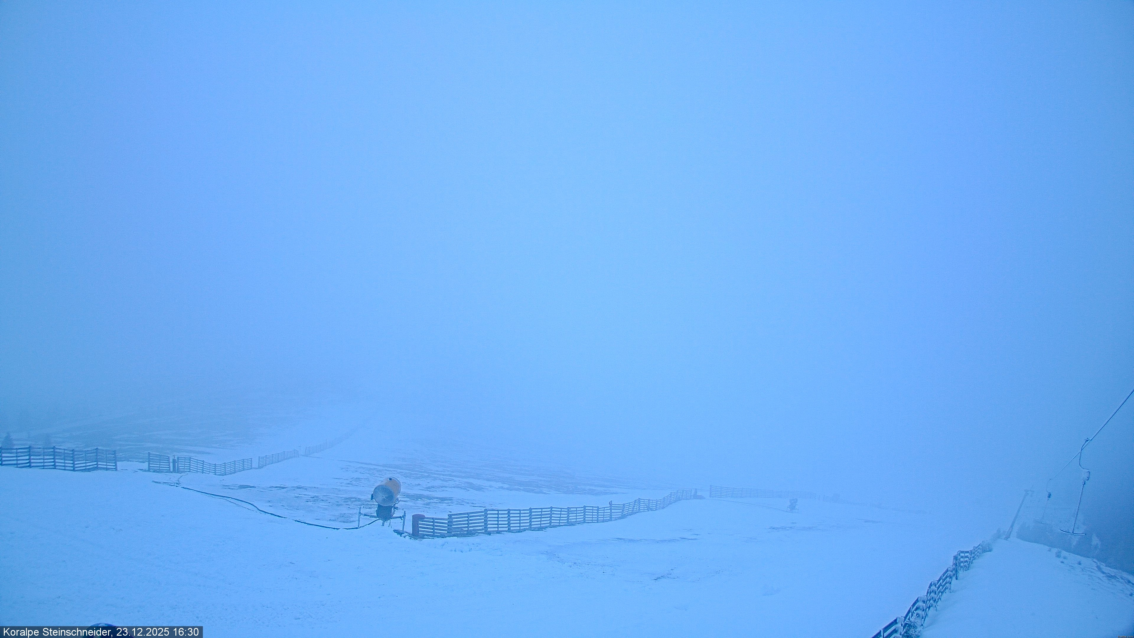 Archiv Foto Webcam Steinschneider-Lift (Koralpe)