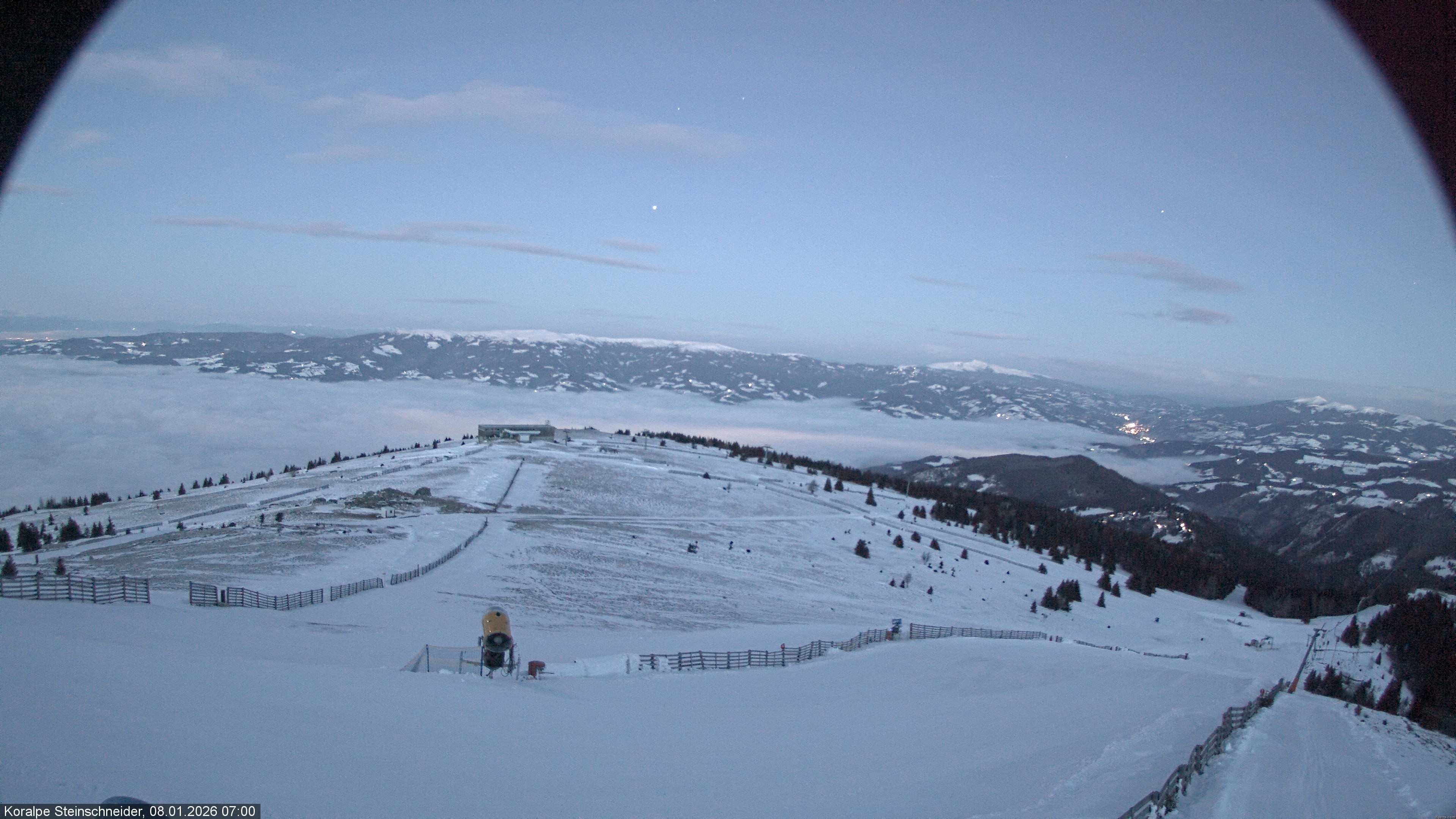 Archived image Webcam Steinschneider lift on Koralpe