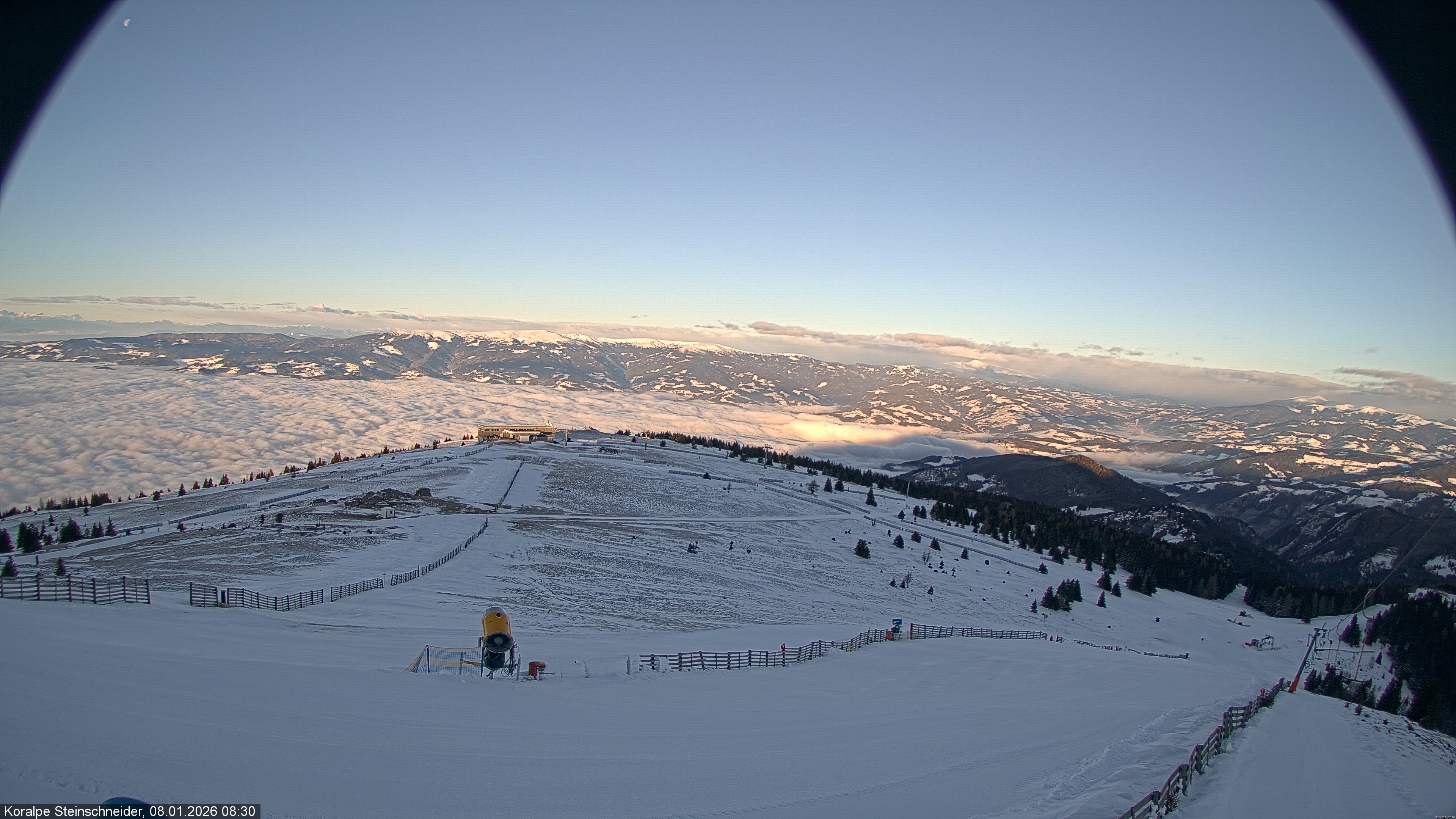 Archived image Webcam Steinschneider lift on Koralpe