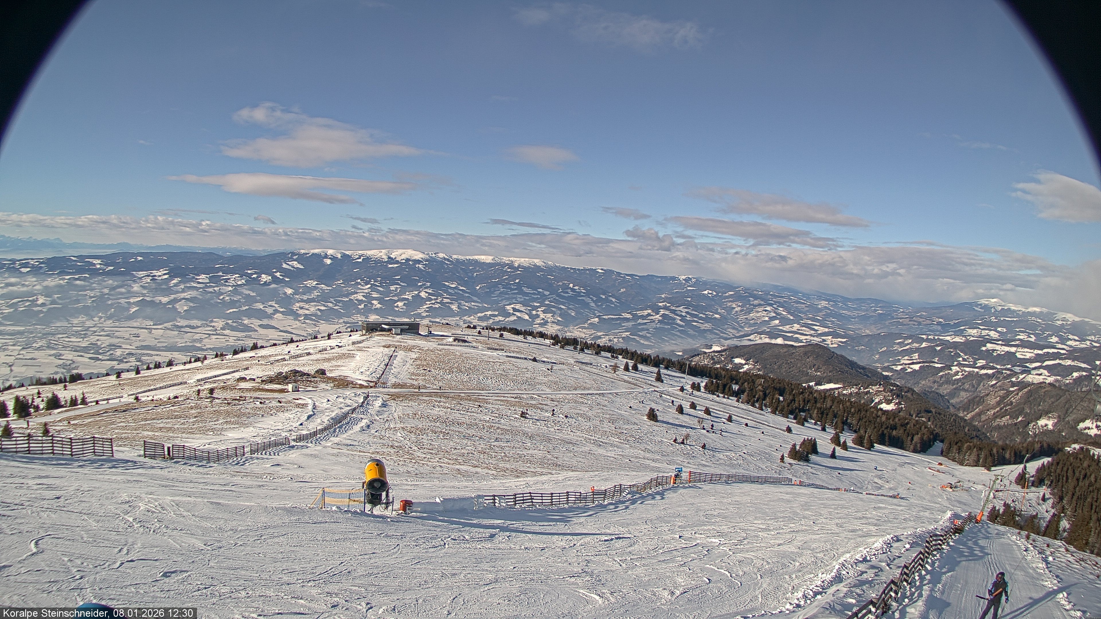 Archived image Webcam Steinschneider lift on Koralpe