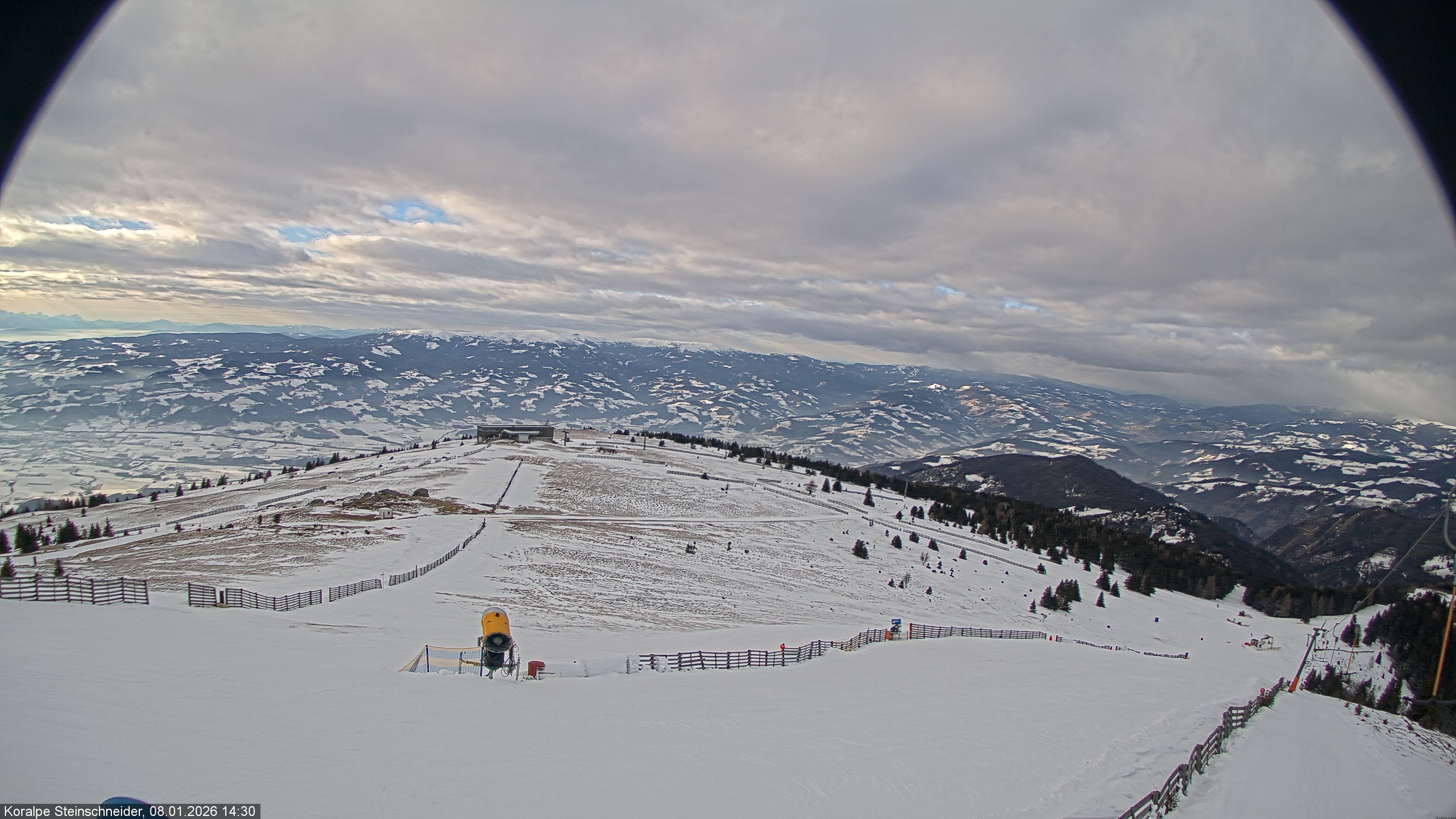 Archived image Webcam Steinschneider lift on Koralpe