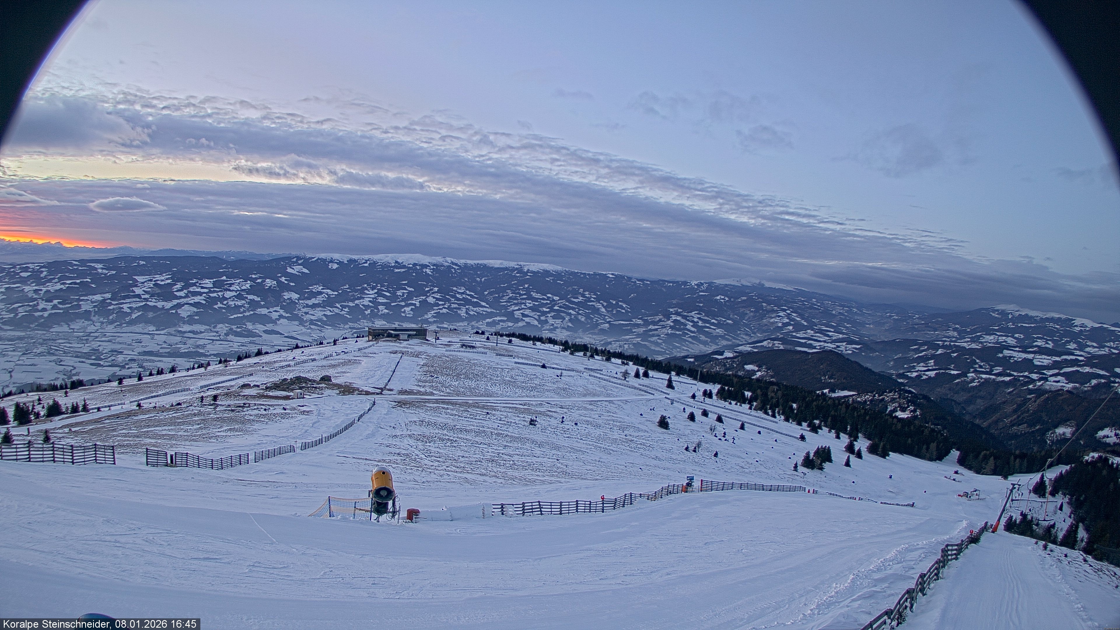 Archived image Webcam Steinschneider lift on Koralpe