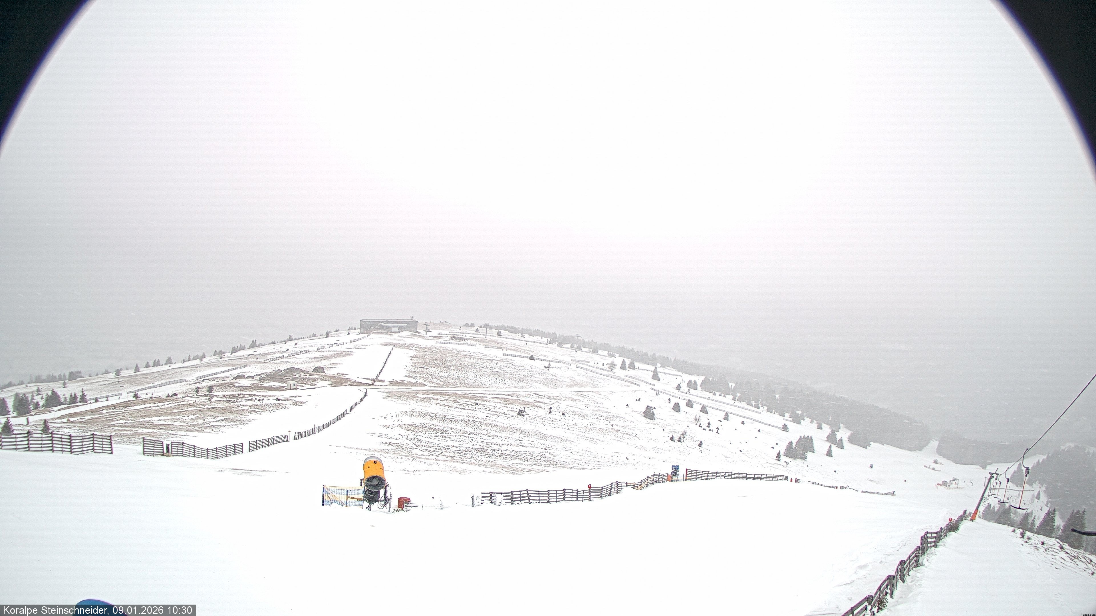 Archiv Foto Webcam Steinschneider-Lift (Koralpe)