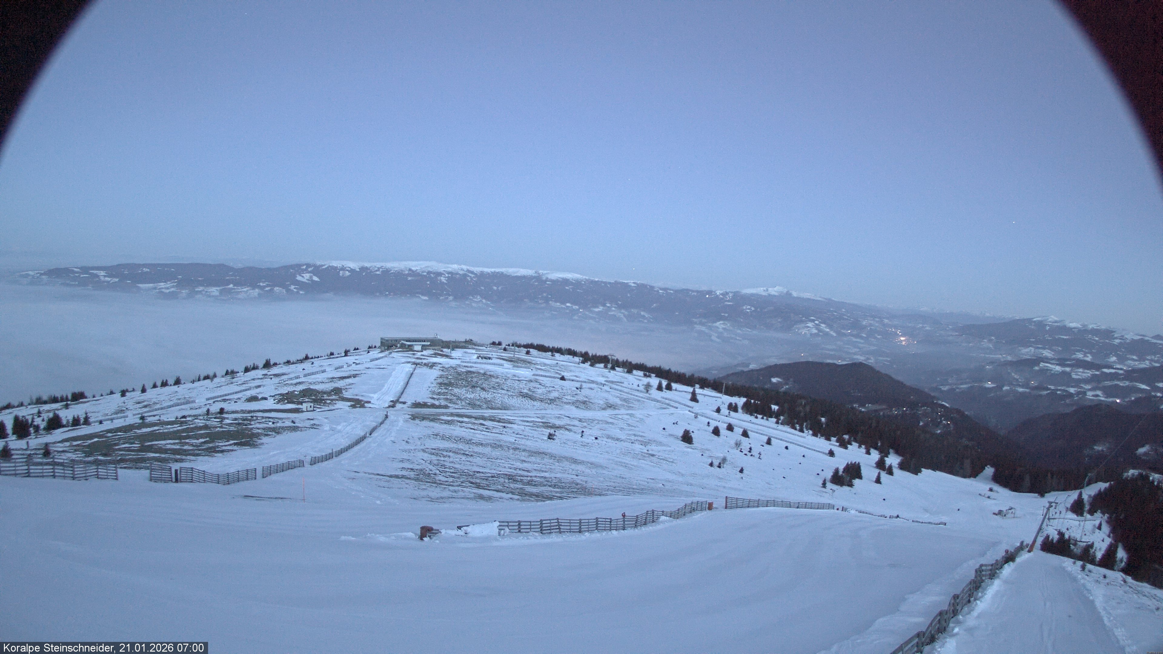 Archived image Webcam Steinschneider lift on Koralpe