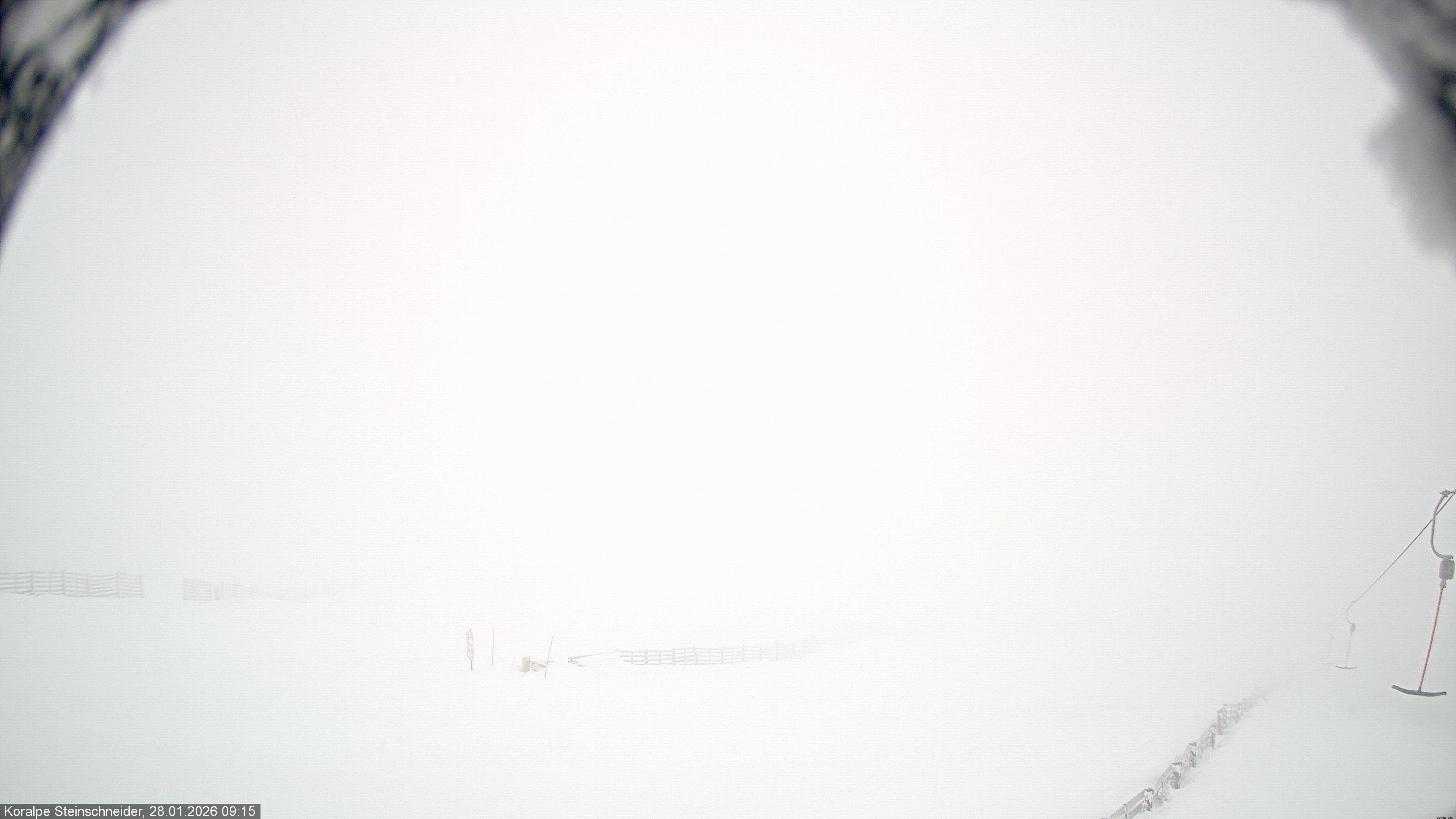 Archived image Webcam Steinschneider lift on Koralpe