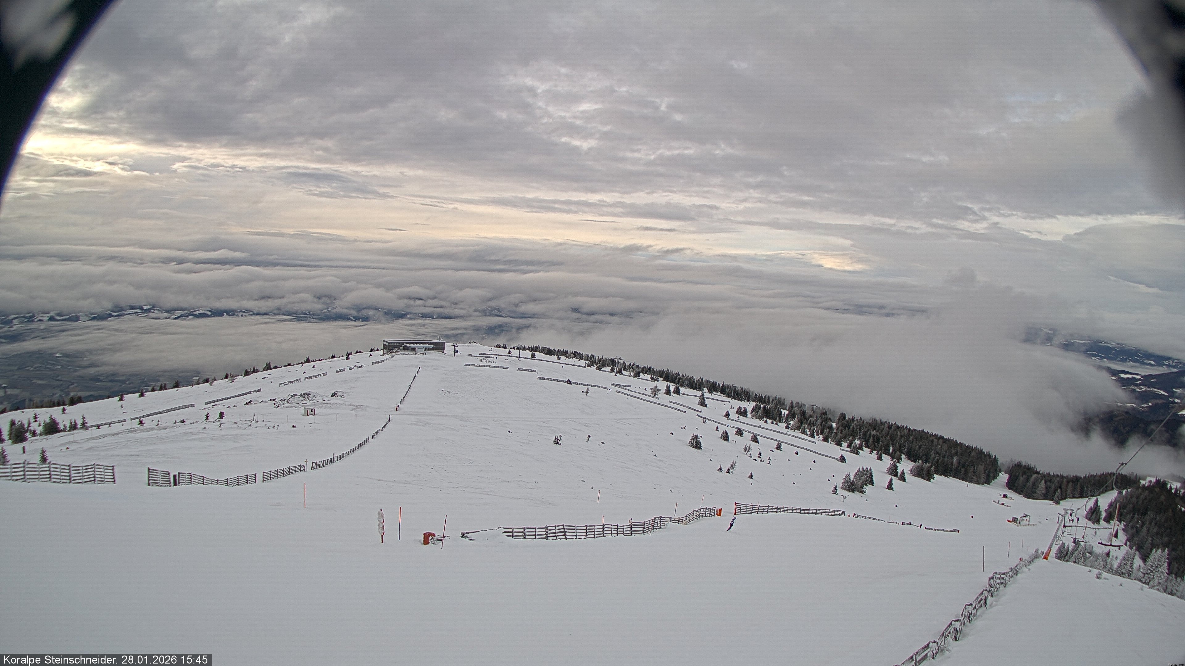 Archived image Webcam Steinschneider lift on Koralpe