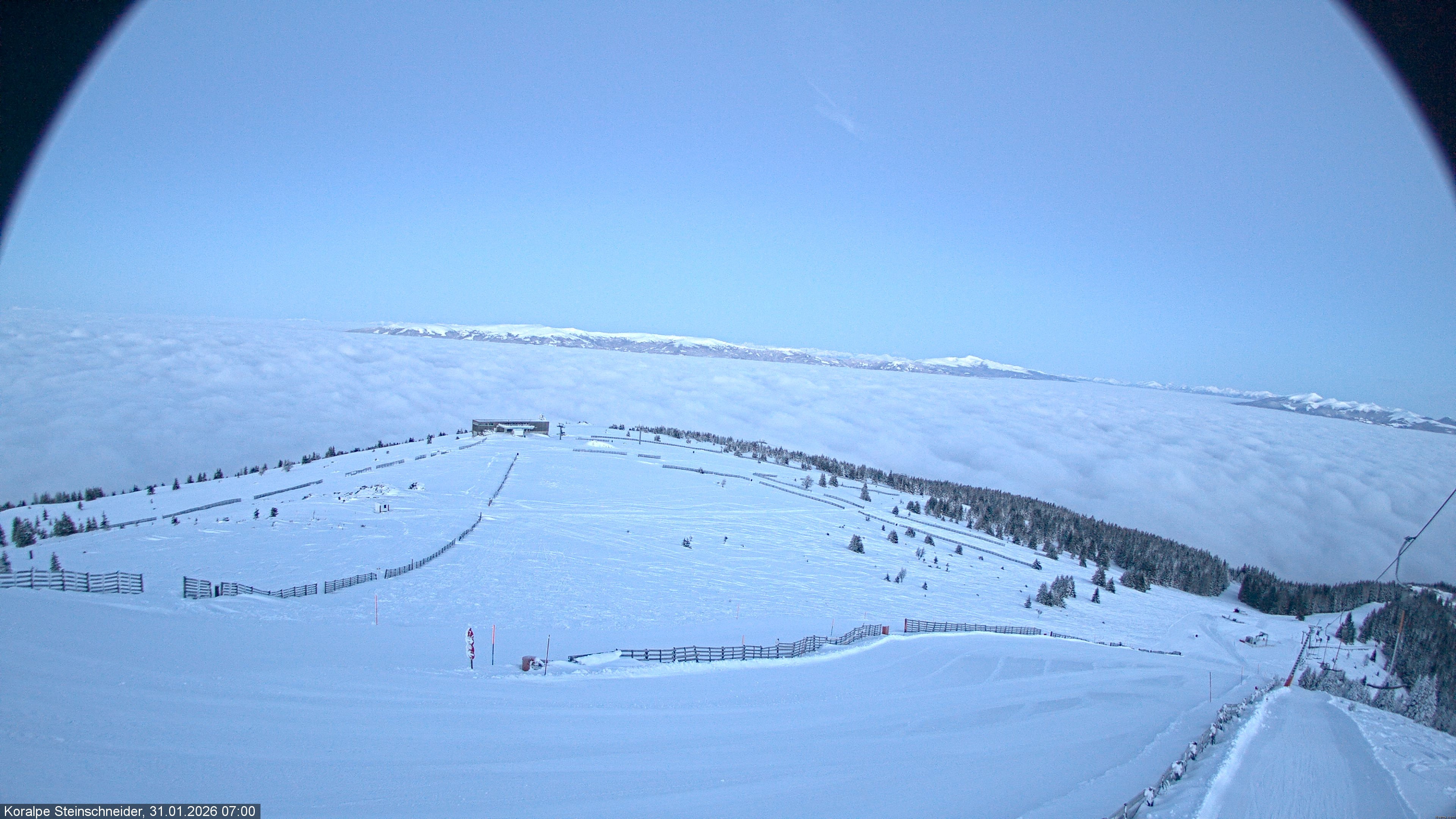 Archiv Foto Webcam Steinschneider-Lift (Koralpe)