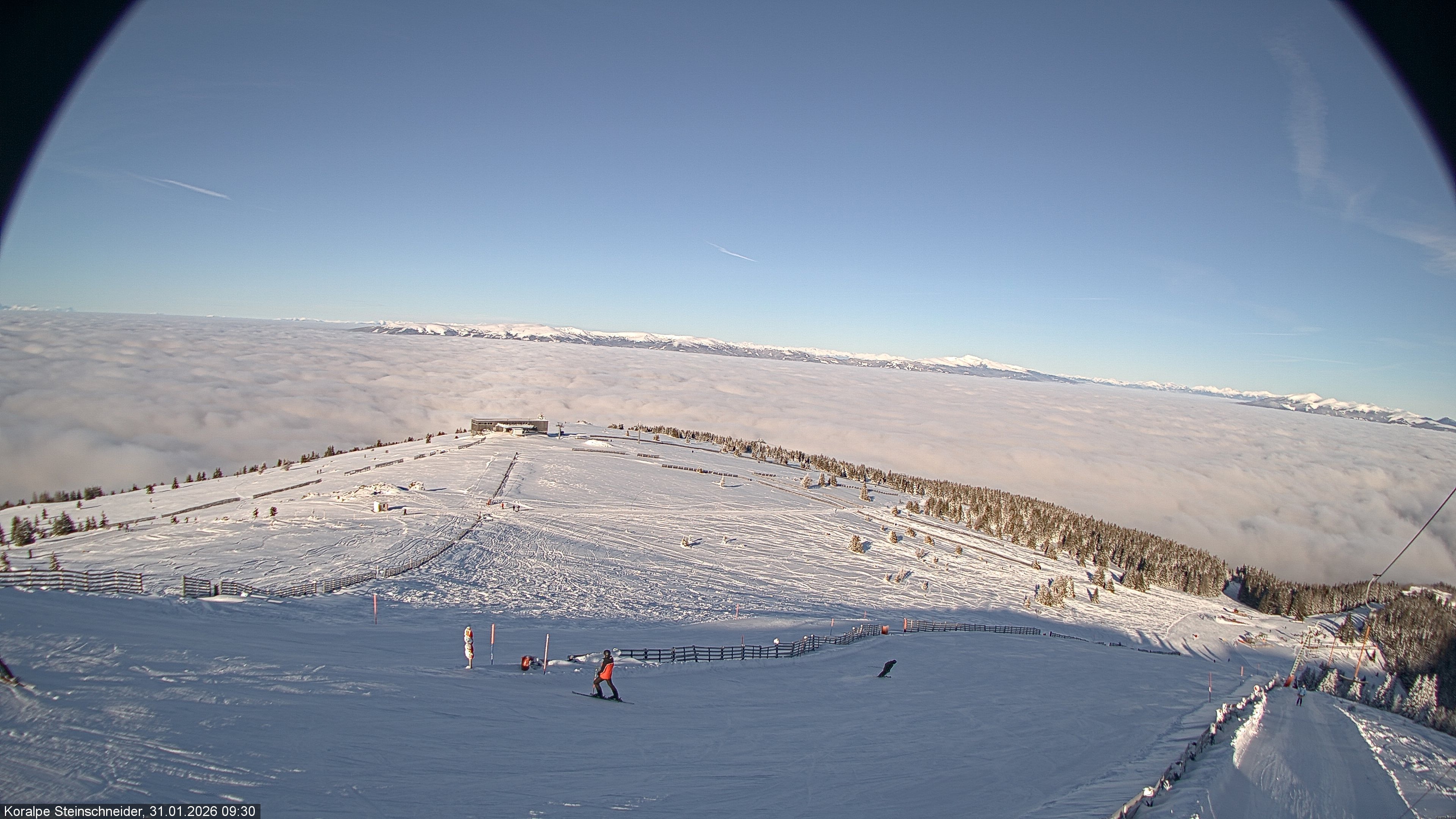 Archiv Foto Webcam Steinschneider-Lift (Koralpe)