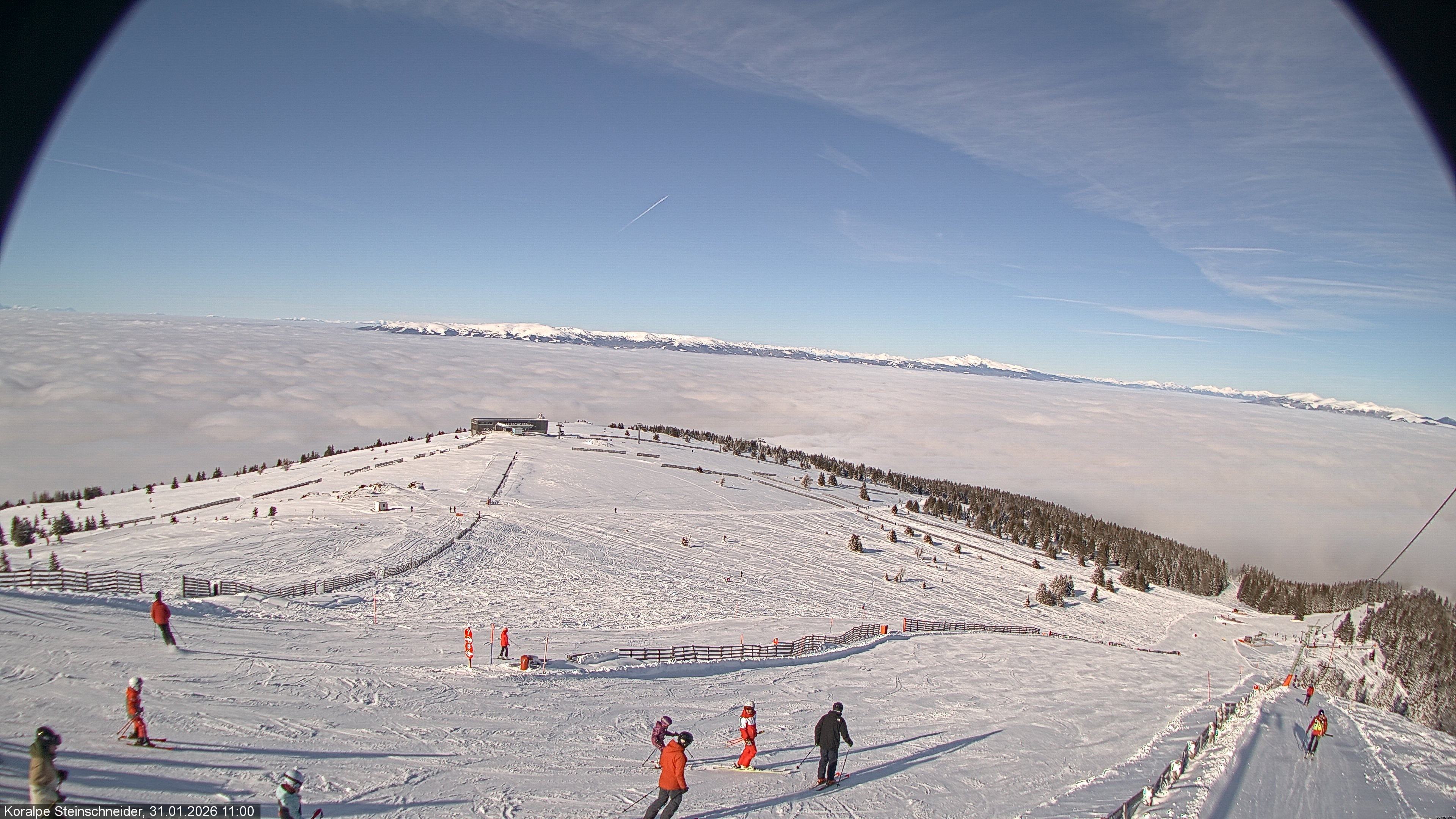 Archiv Foto Webcam Steinschneider-Lift (Koralpe)