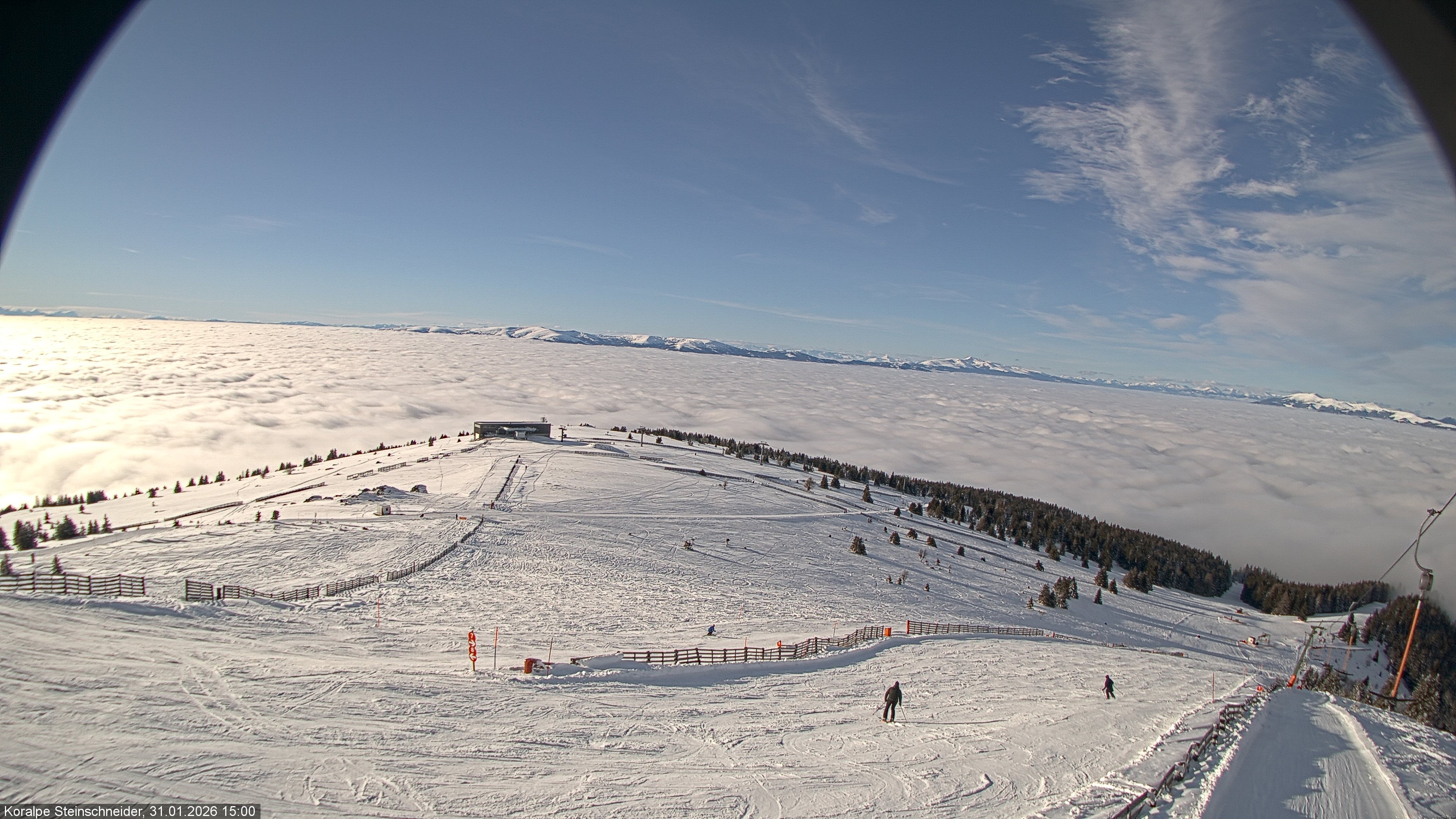 Archiv Foto Webcam Steinschneider-Lift (Koralpe)