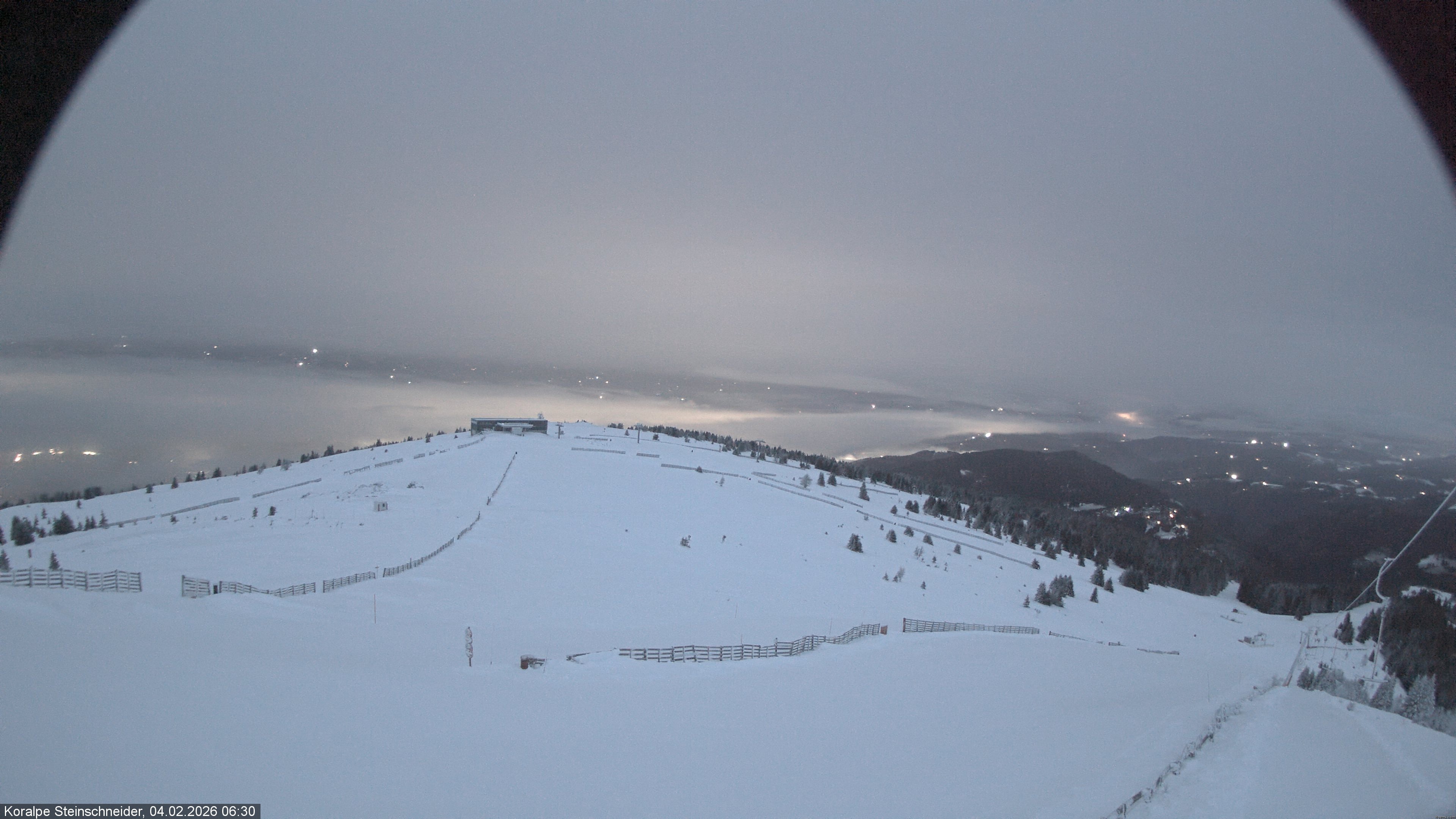 Archived image Webcam Steinschneider lift on Koralpe